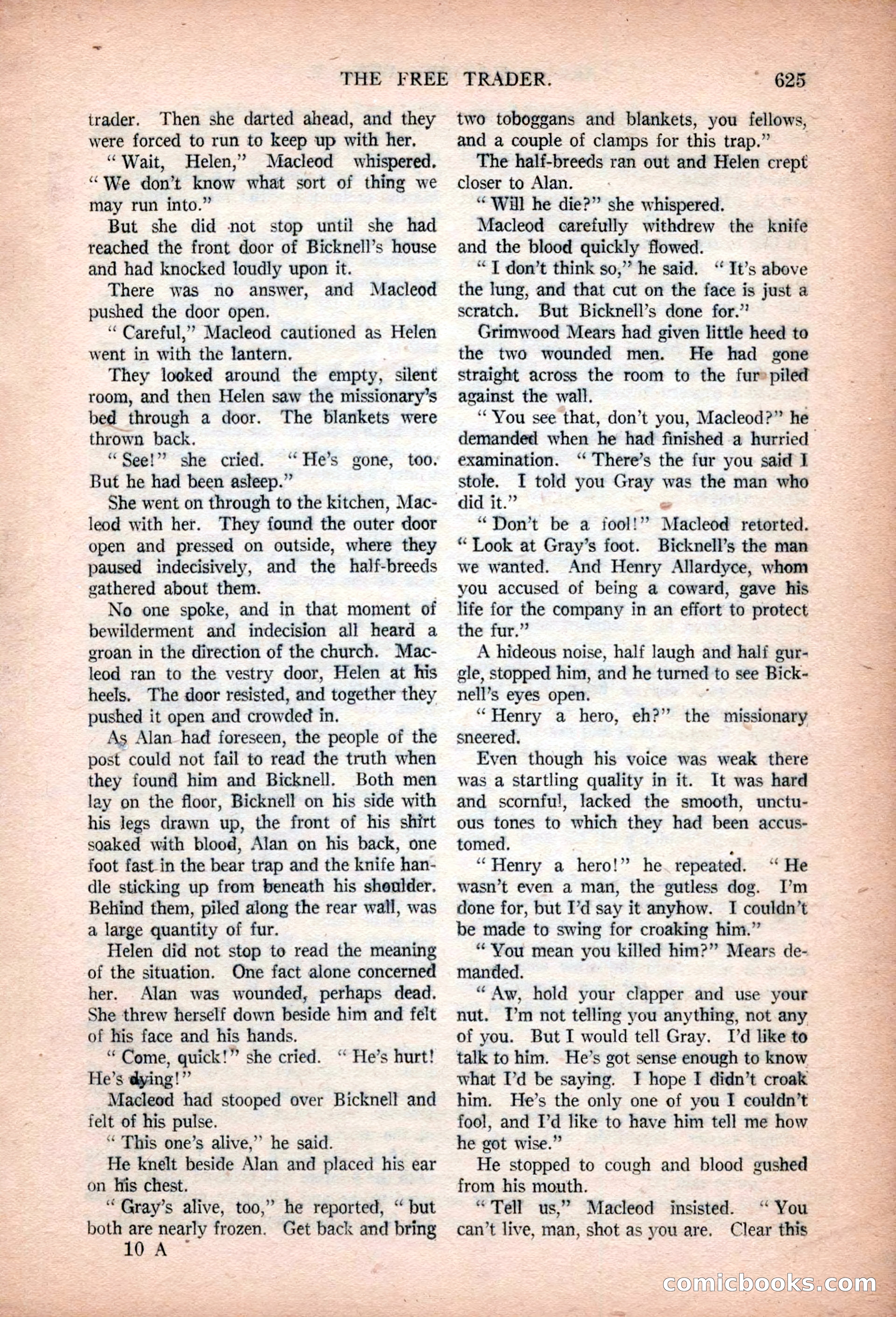 Argosy All-Story Weekly, January 13, 1923 — page 163 of 184