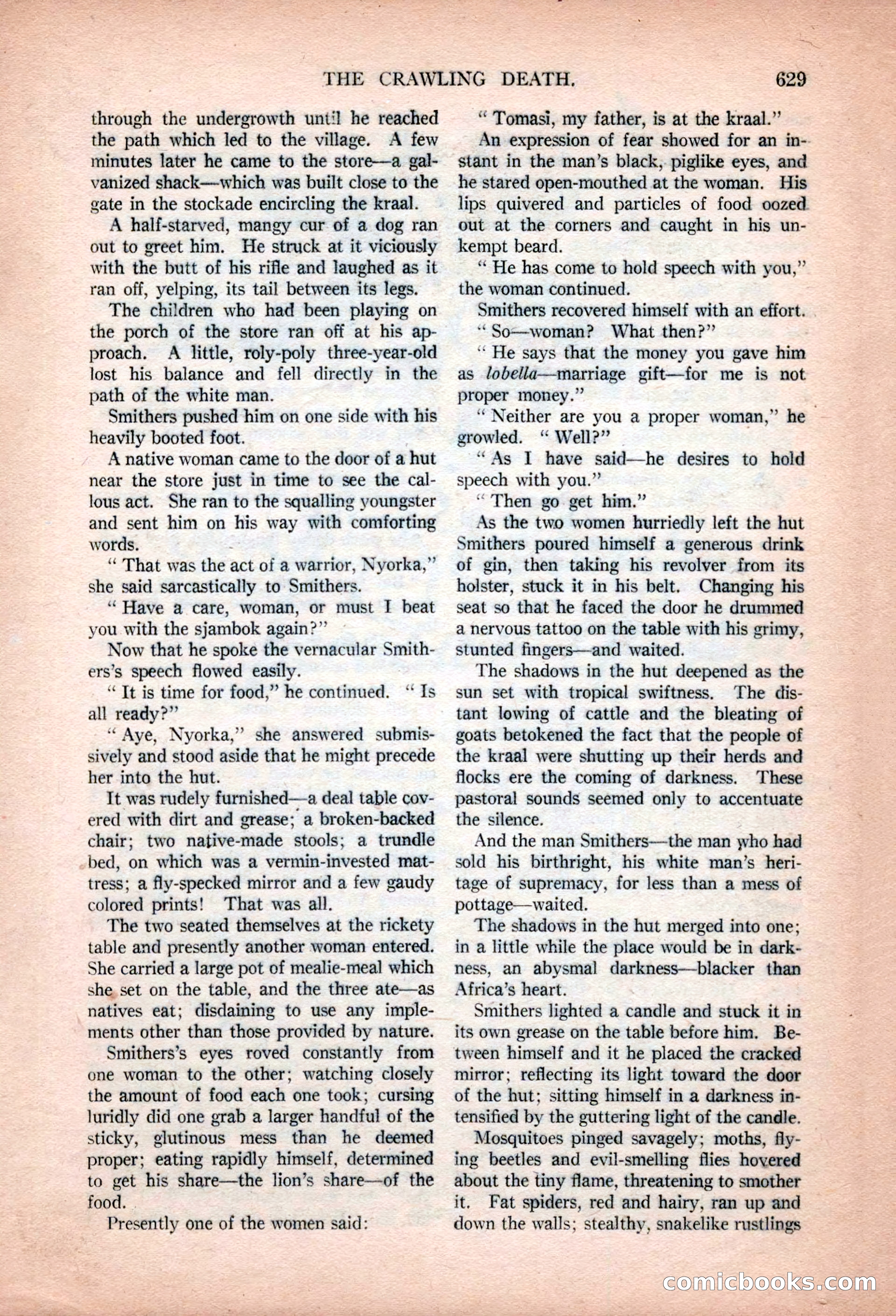Argosy All-Story Weekly, January 13, 1923 — page 167 of 184