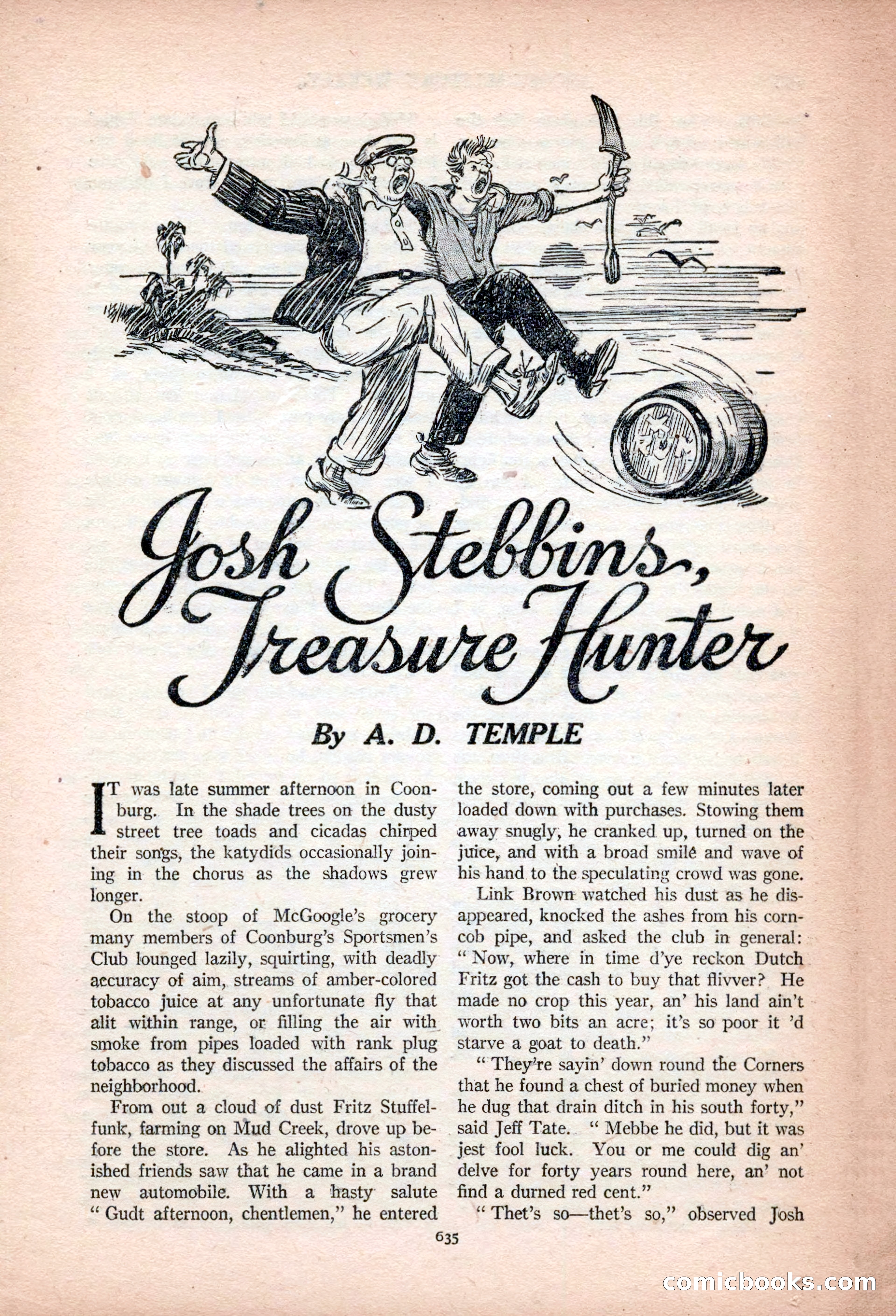 Argosy All-Story Weekly, January 13, 1923 — page 173 of 184