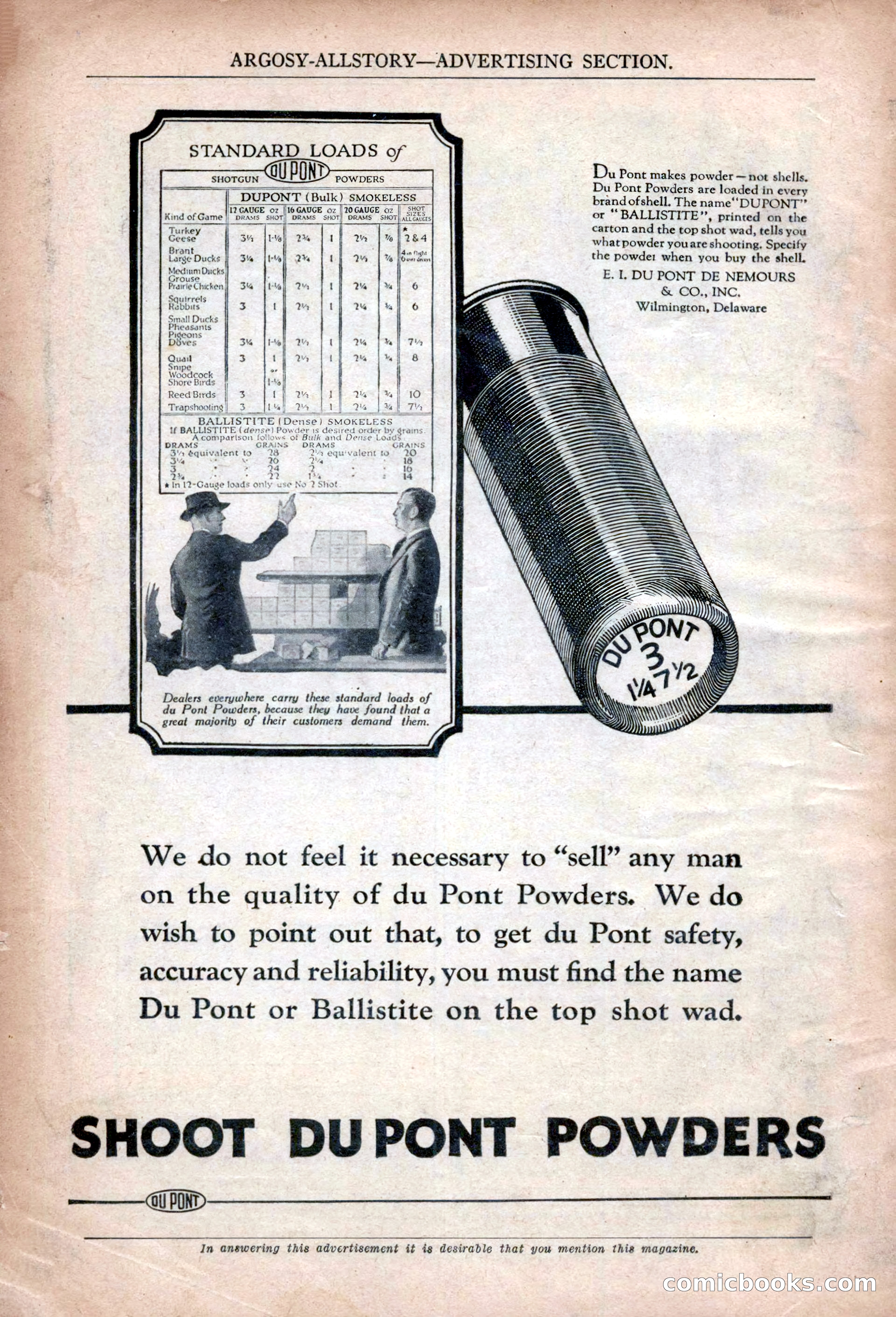 Argosy All-Story Weekly, January 13, 1923 — page 182 of 184