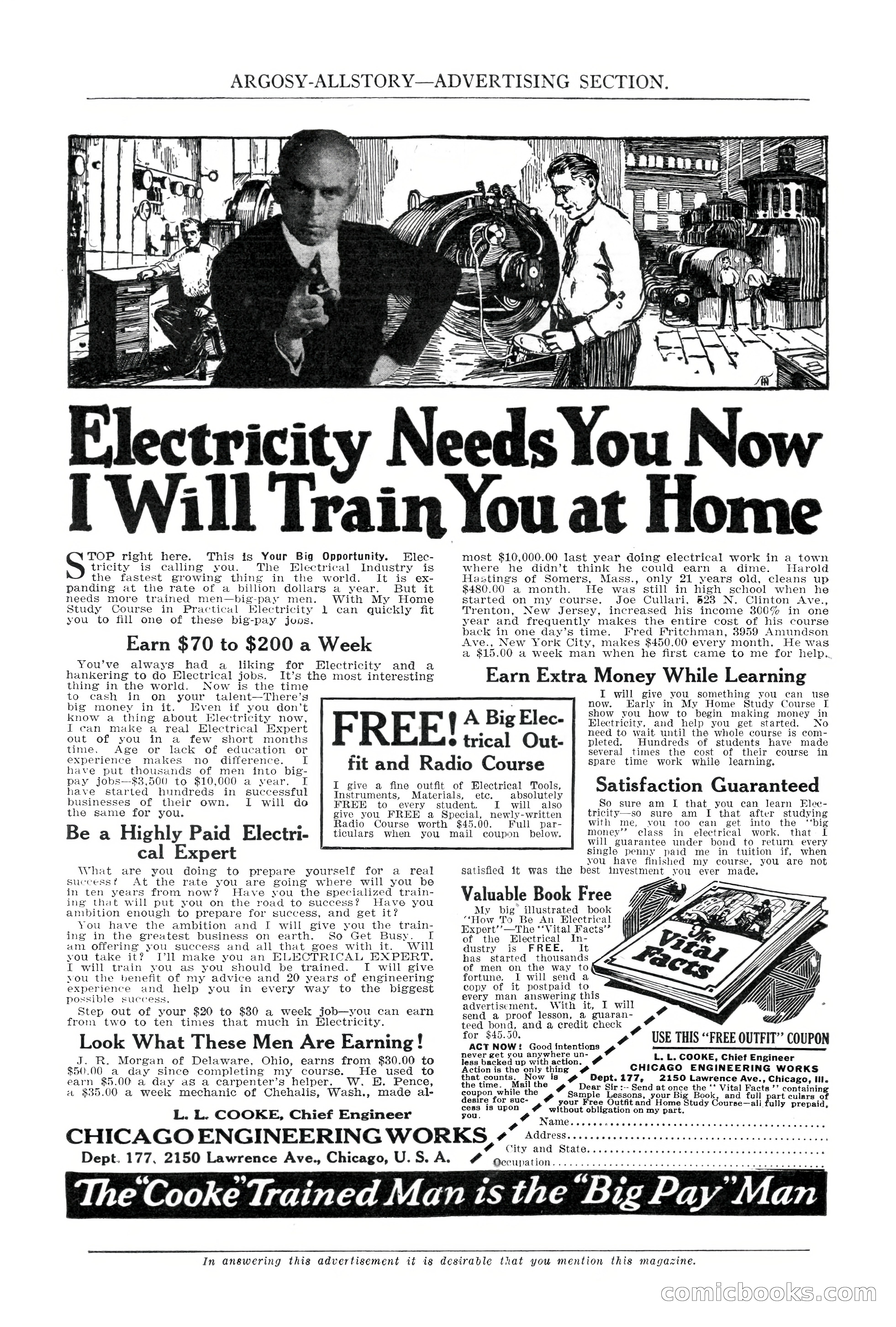 Argosy All-Story Weekly, October 6, 1923 — page 3 of 196