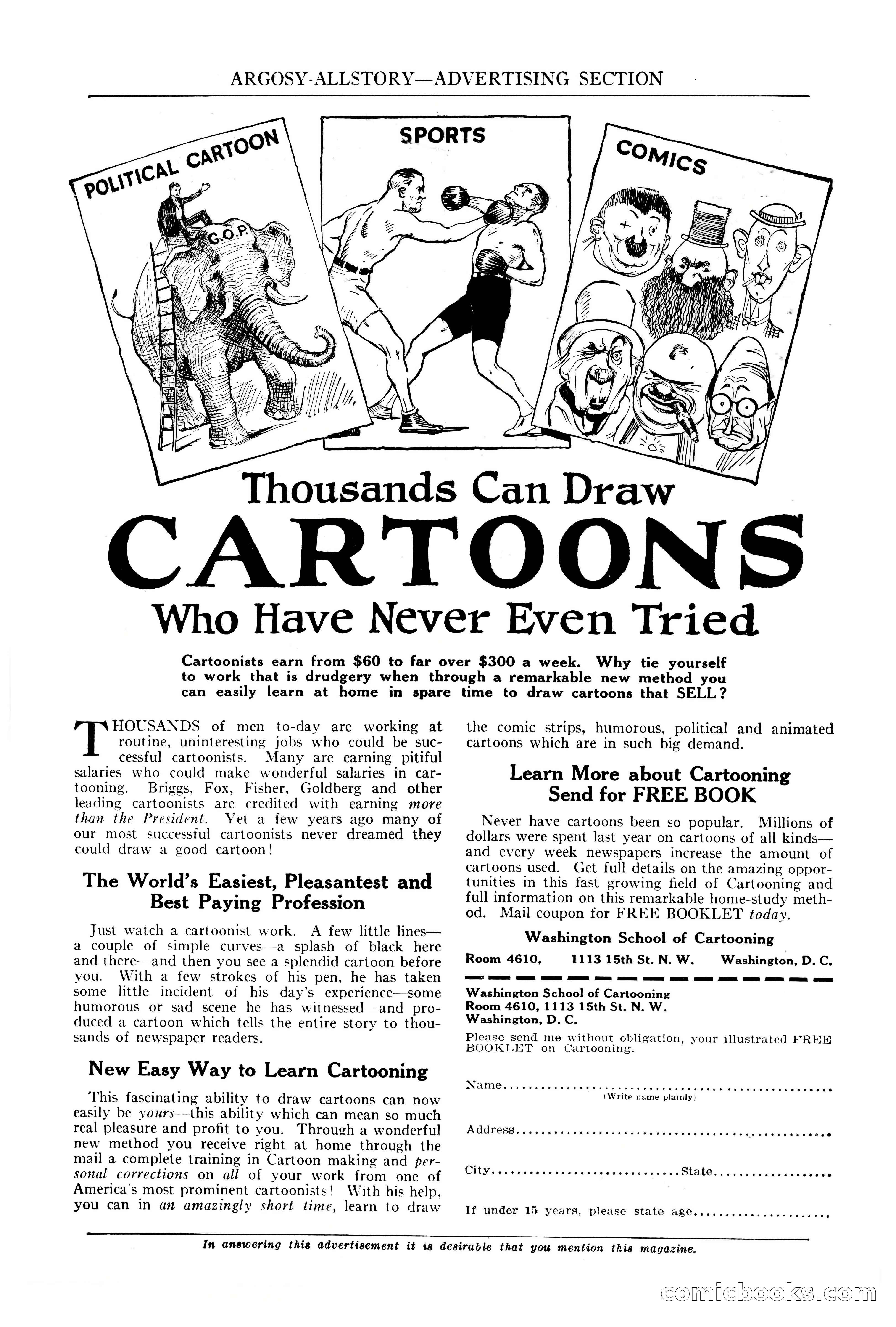 Argosy All-Story Weekly, October 6, 1923 — page 7 of 196