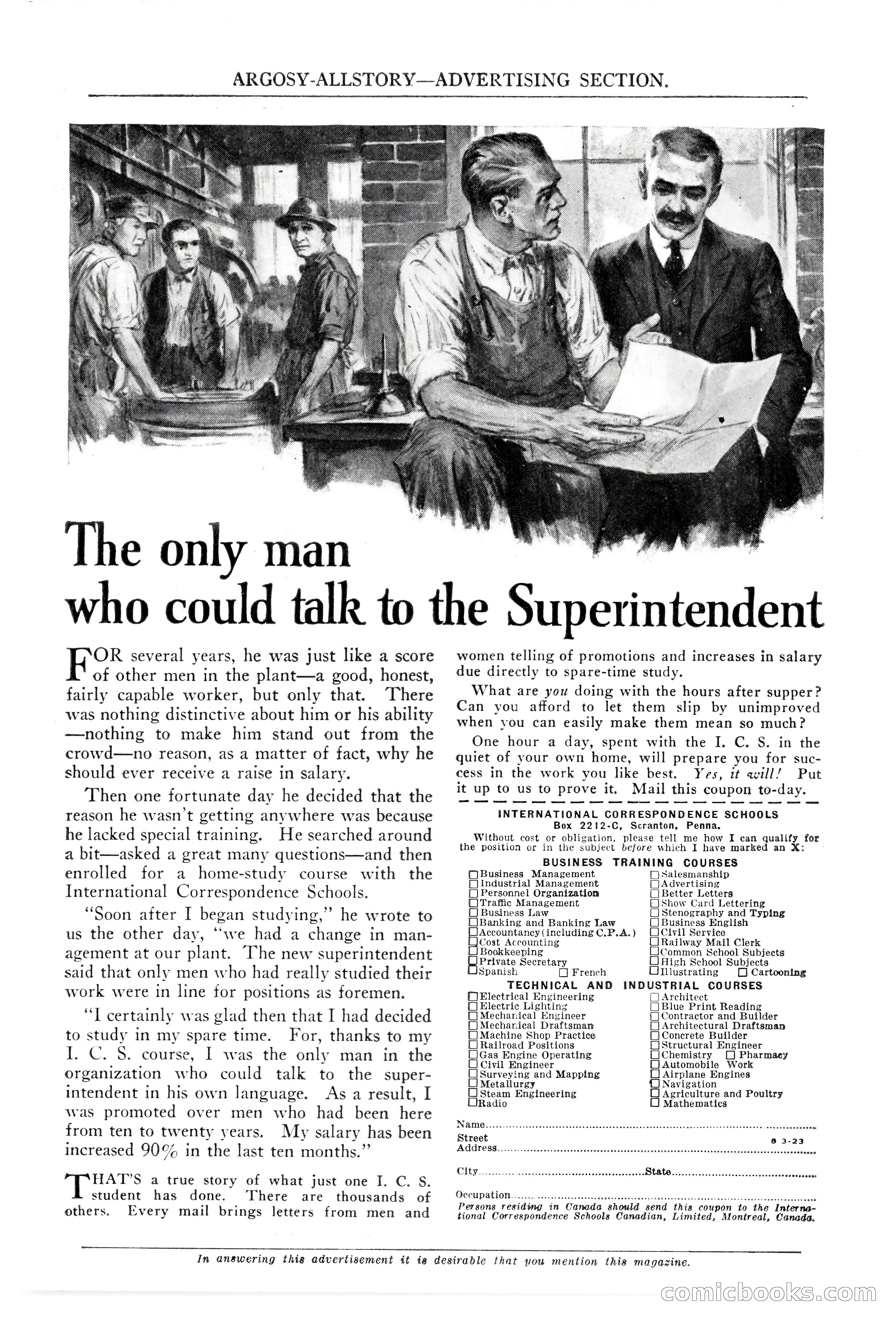 Argosy All-Story Weekly, October 6, 1923 — page 11 of 196