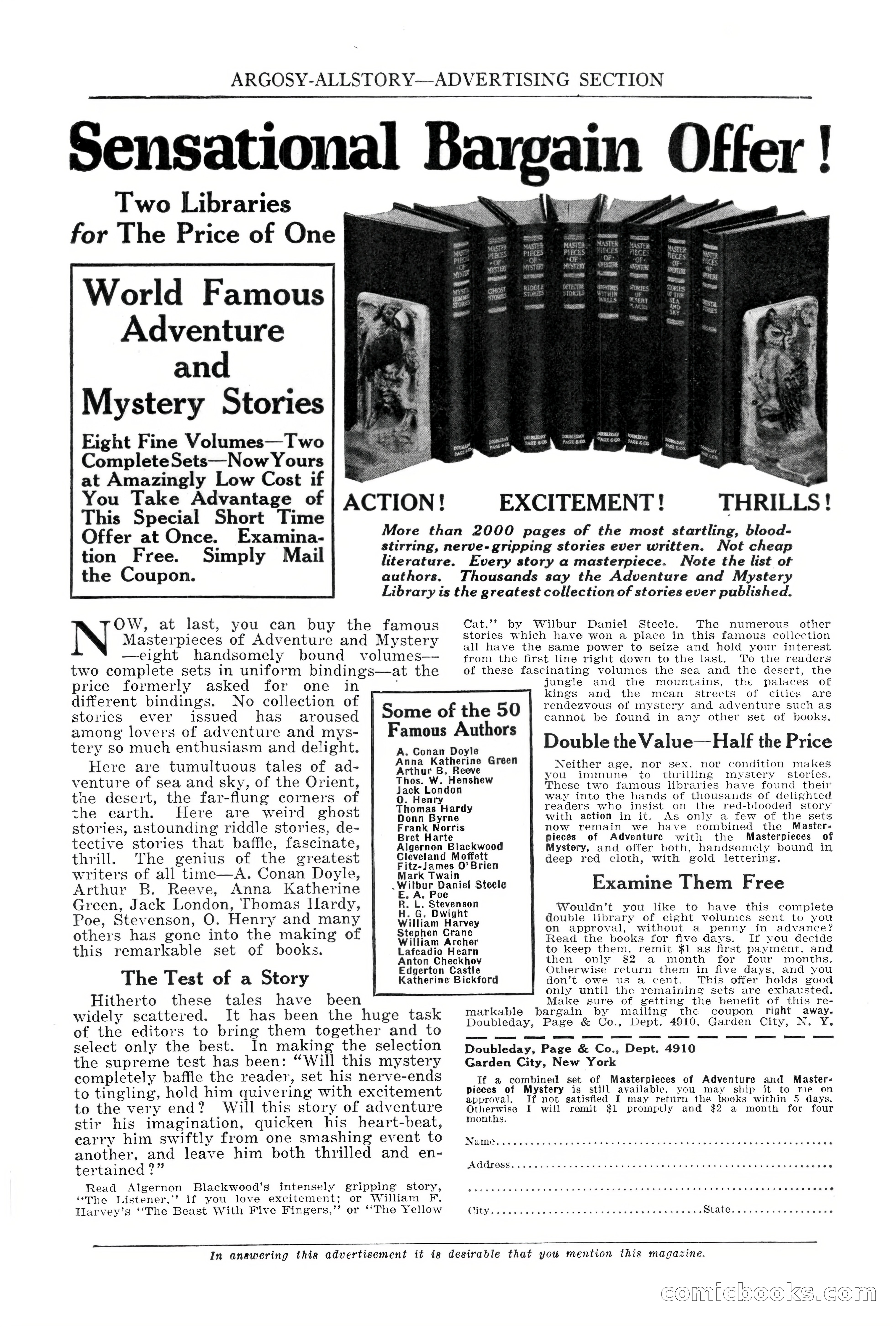 Argosy All-Story Weekly, October 6, 1923 — page 18 of 196