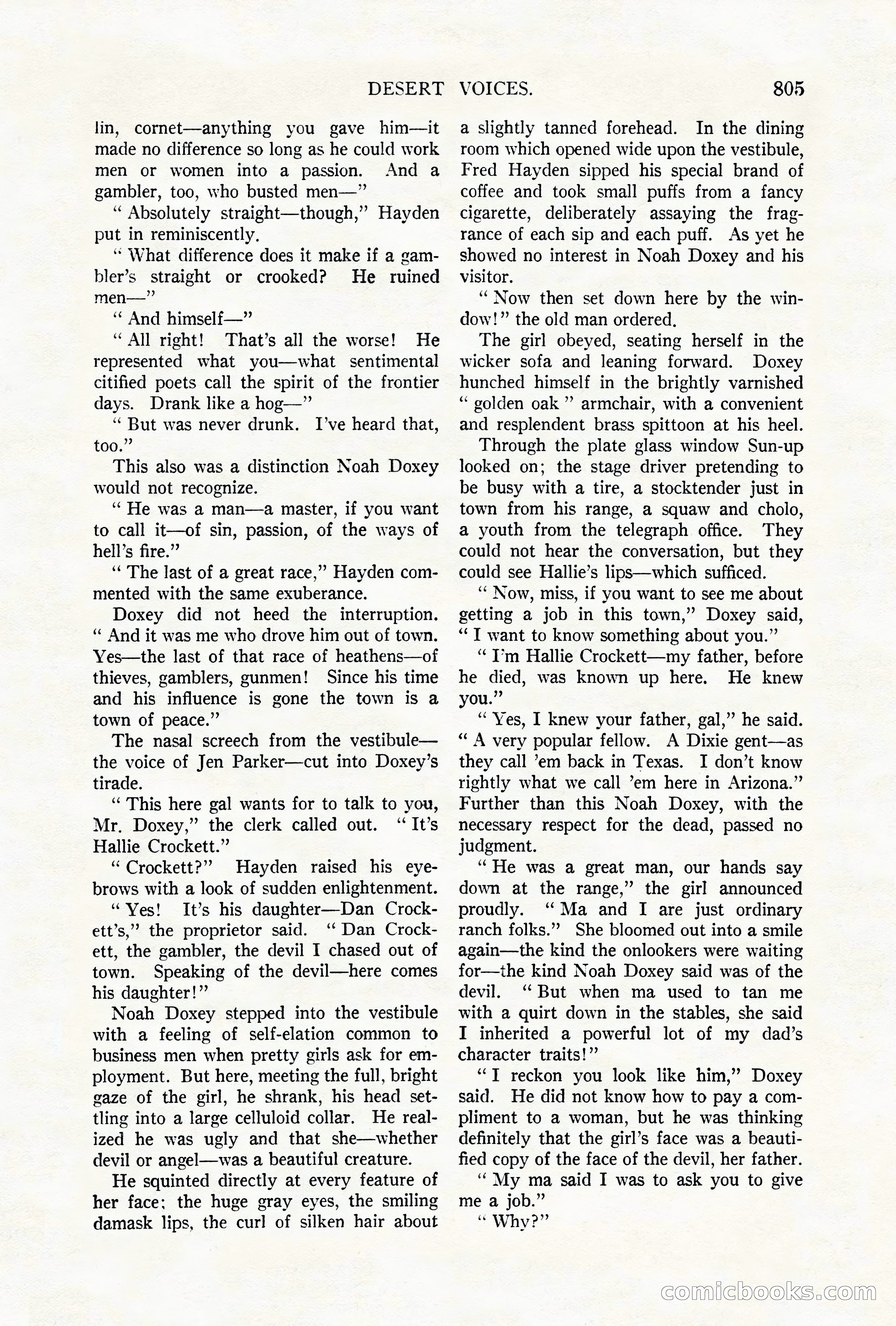 Argosy All-Story Weekly, October 6, 1923 — page 23 of 196