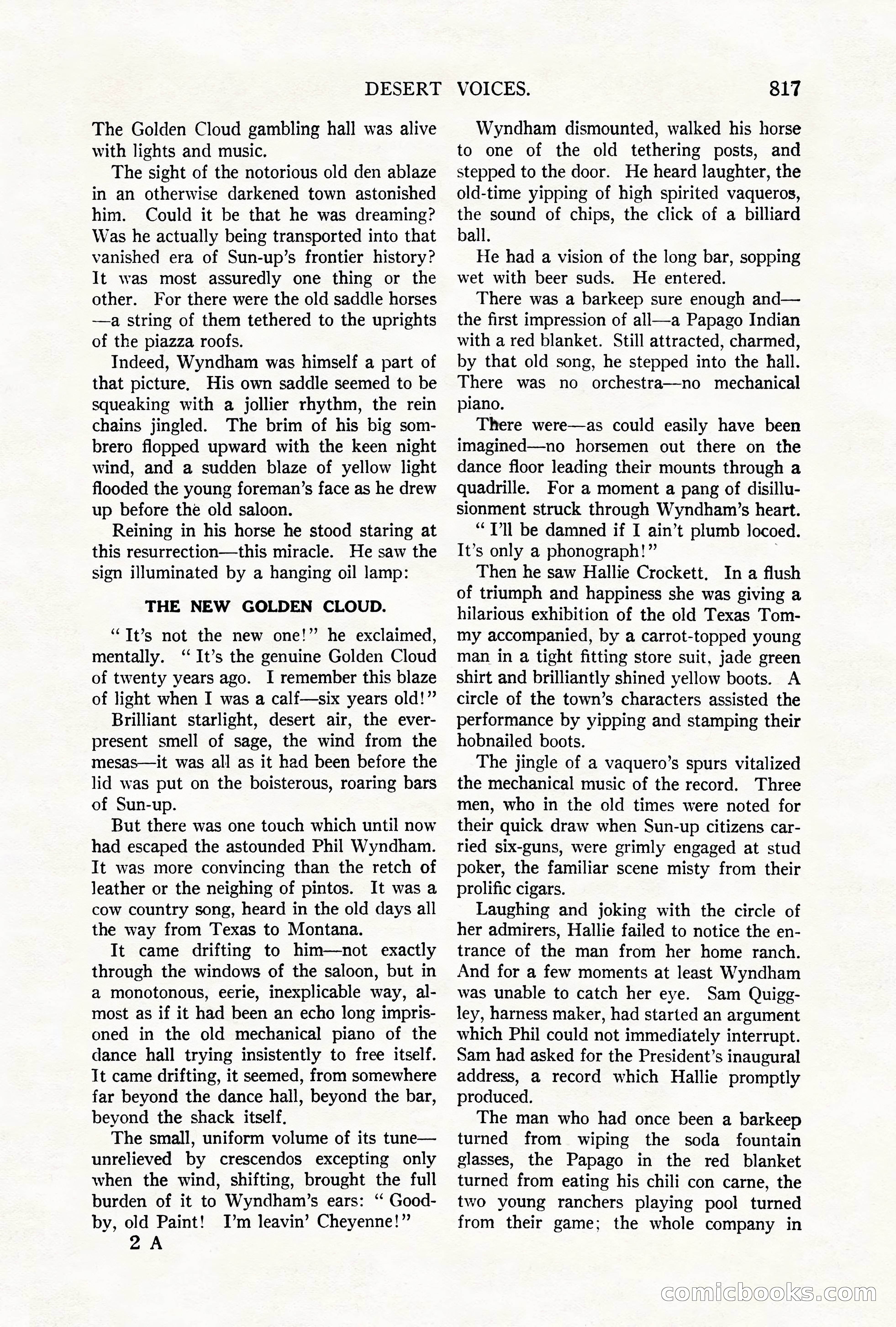 Argosy All-Story Weekly, October 6, 1923 — page 35 of 196