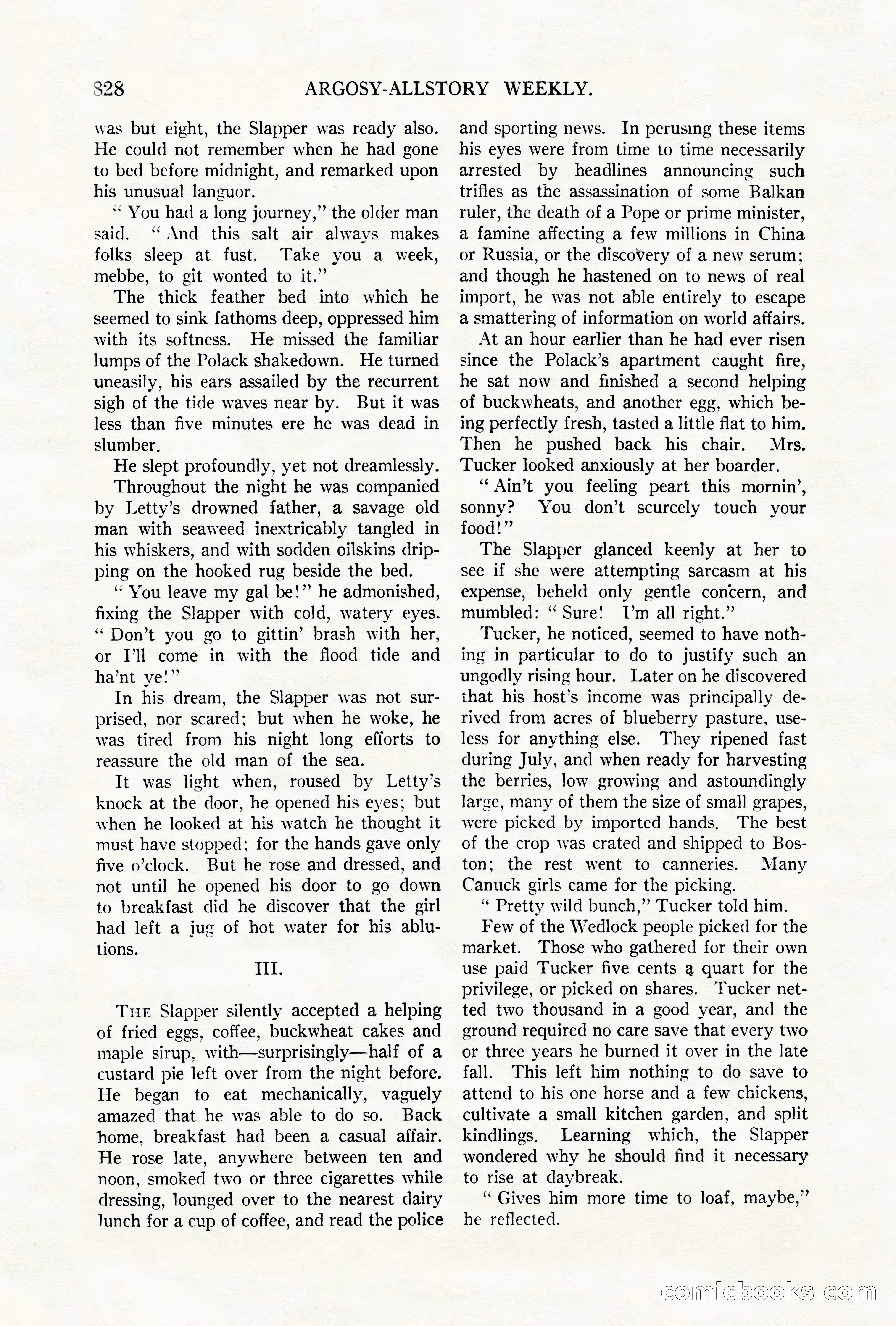 Argosy All-Story Weekly, October 6, 1923 — page 46 of 196
