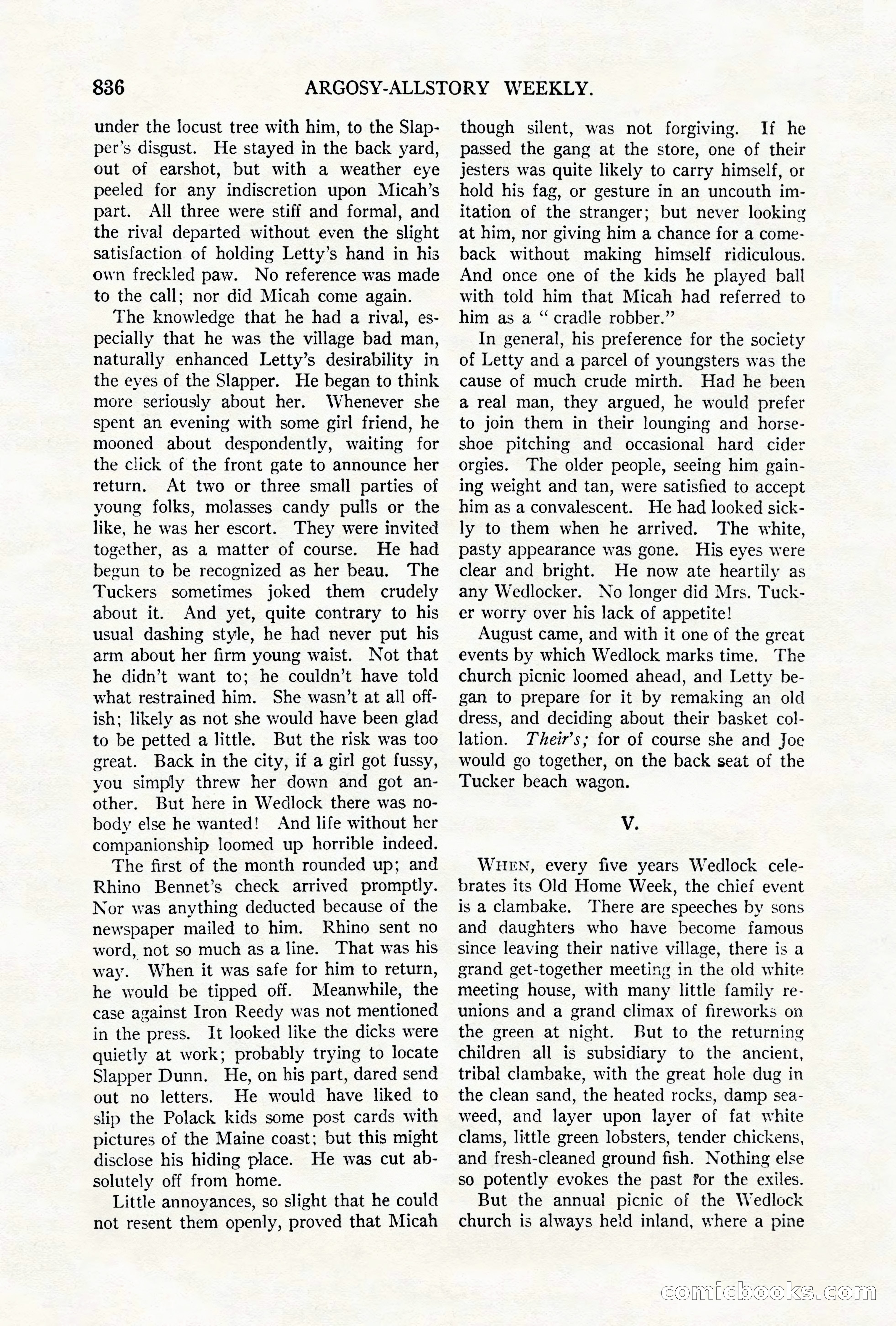 Argosy All-Story Weekly, October 6, 1923 — page 54 of 196