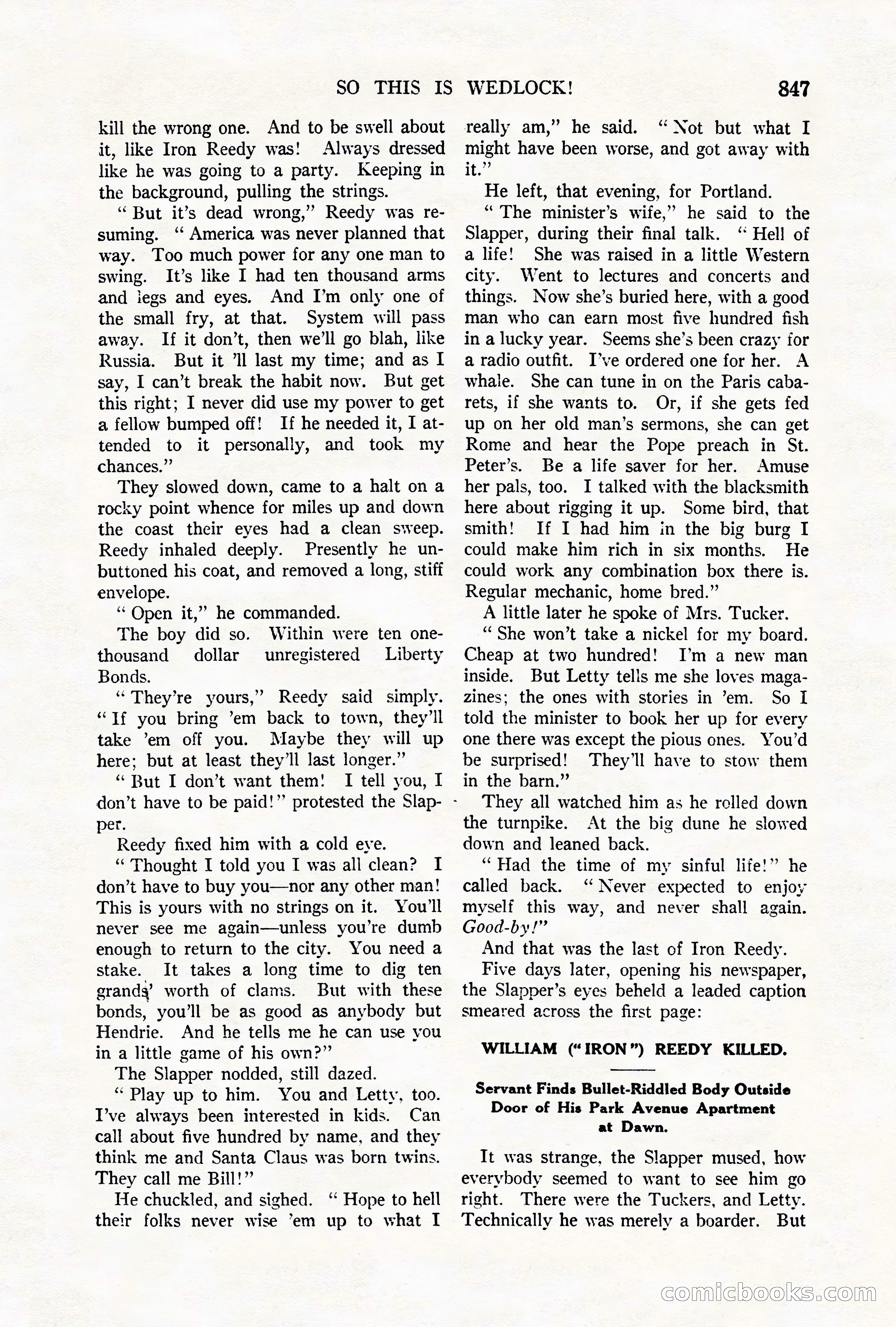 Argosy All-Story Weekly, October 6, 1923 — page 65 of 196