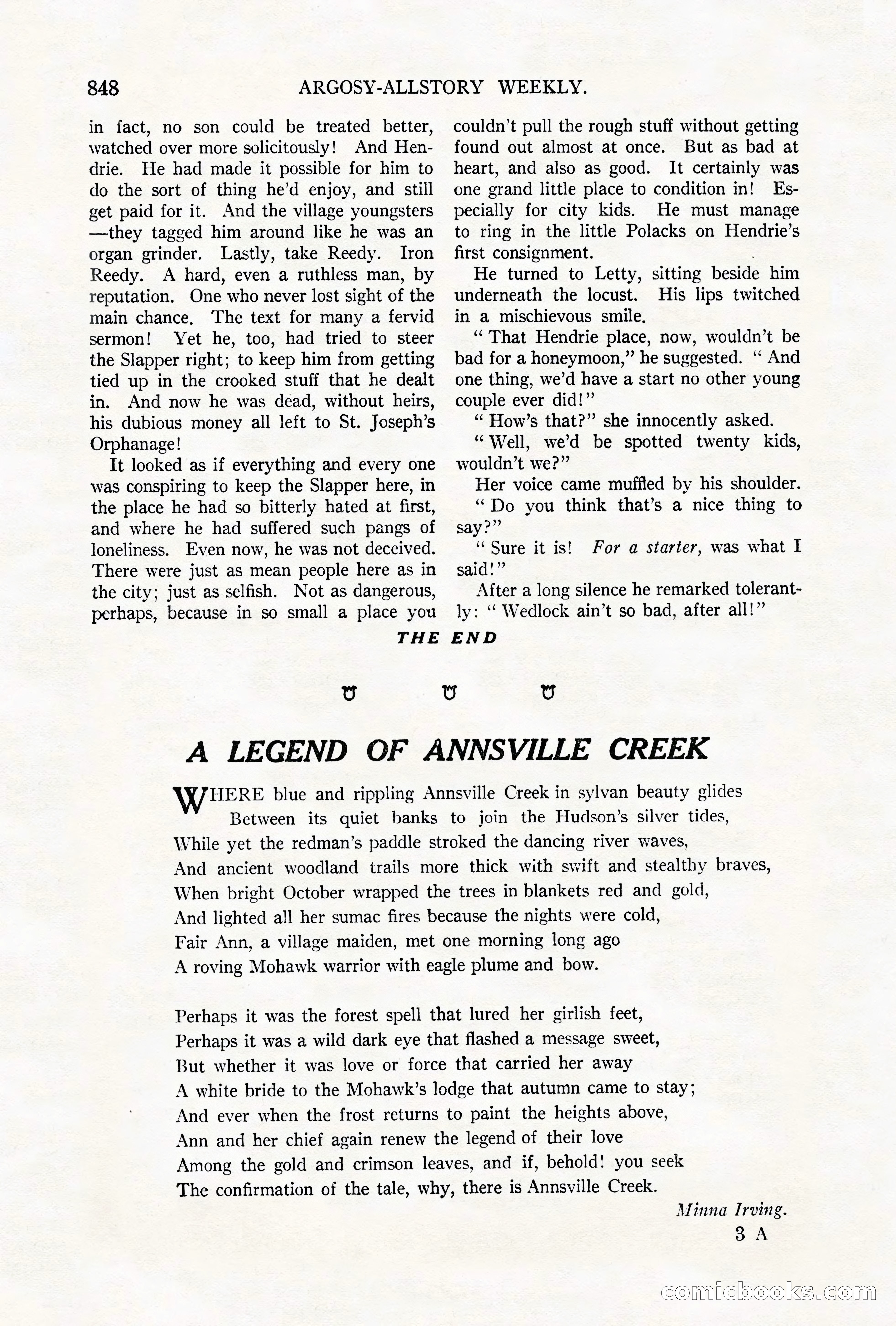 Argosy All-Story Weekly, October 6, 1923 — page 66 of 196