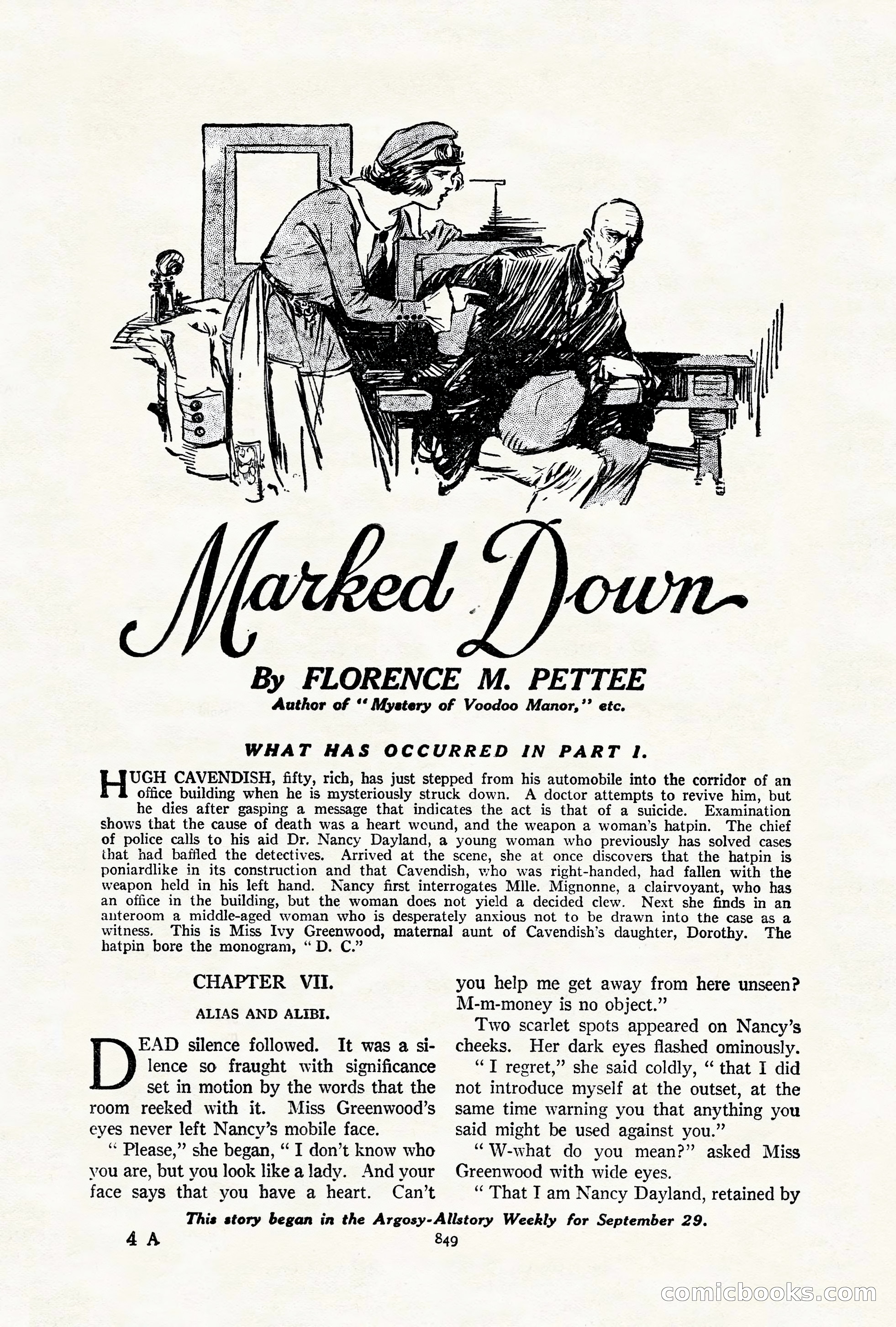 Argosy All-Story Weekly, October 6, 1923 — page 67 of 196