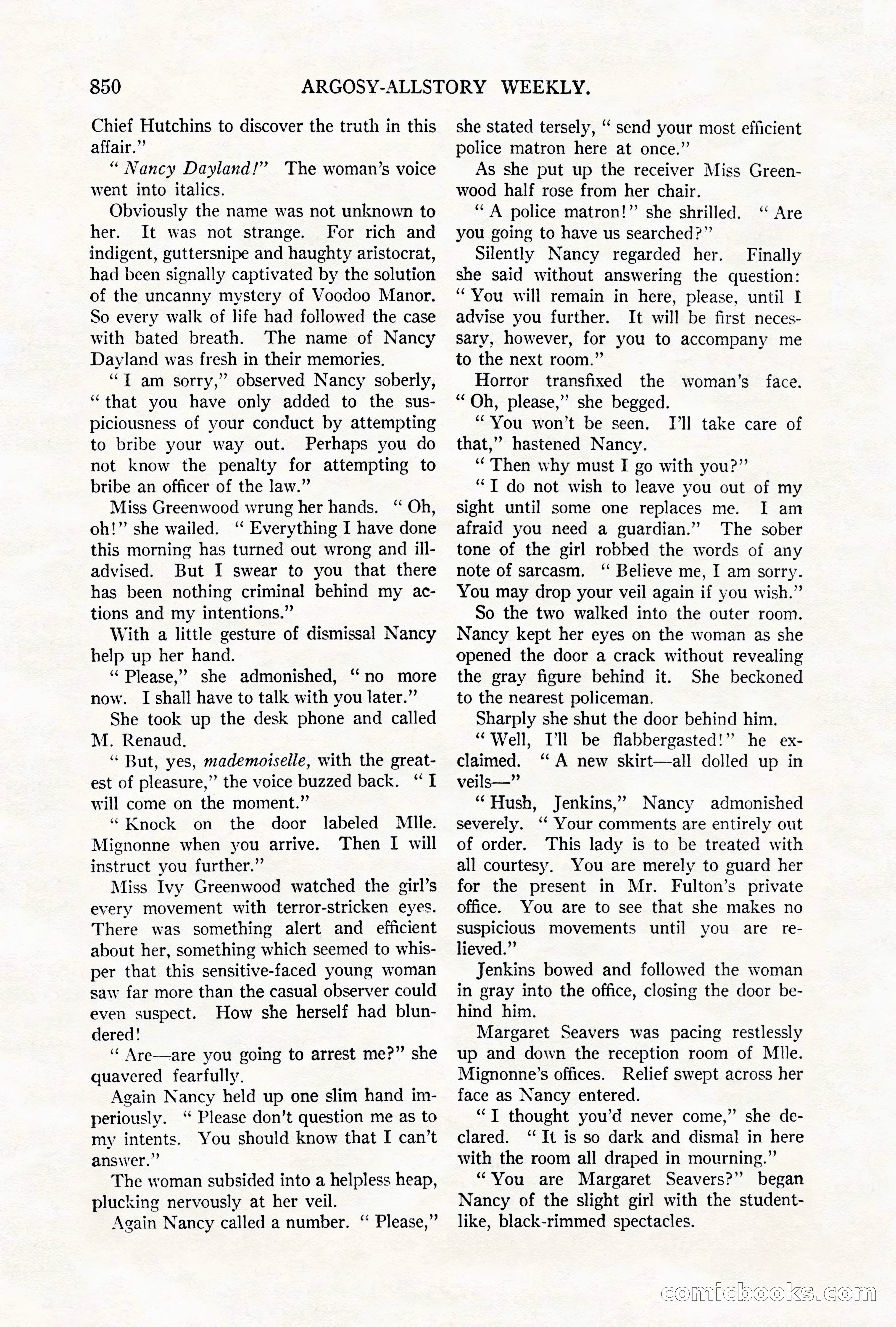 Argosy All-Story Weekly, October 6, 1923 — page 68 of 196