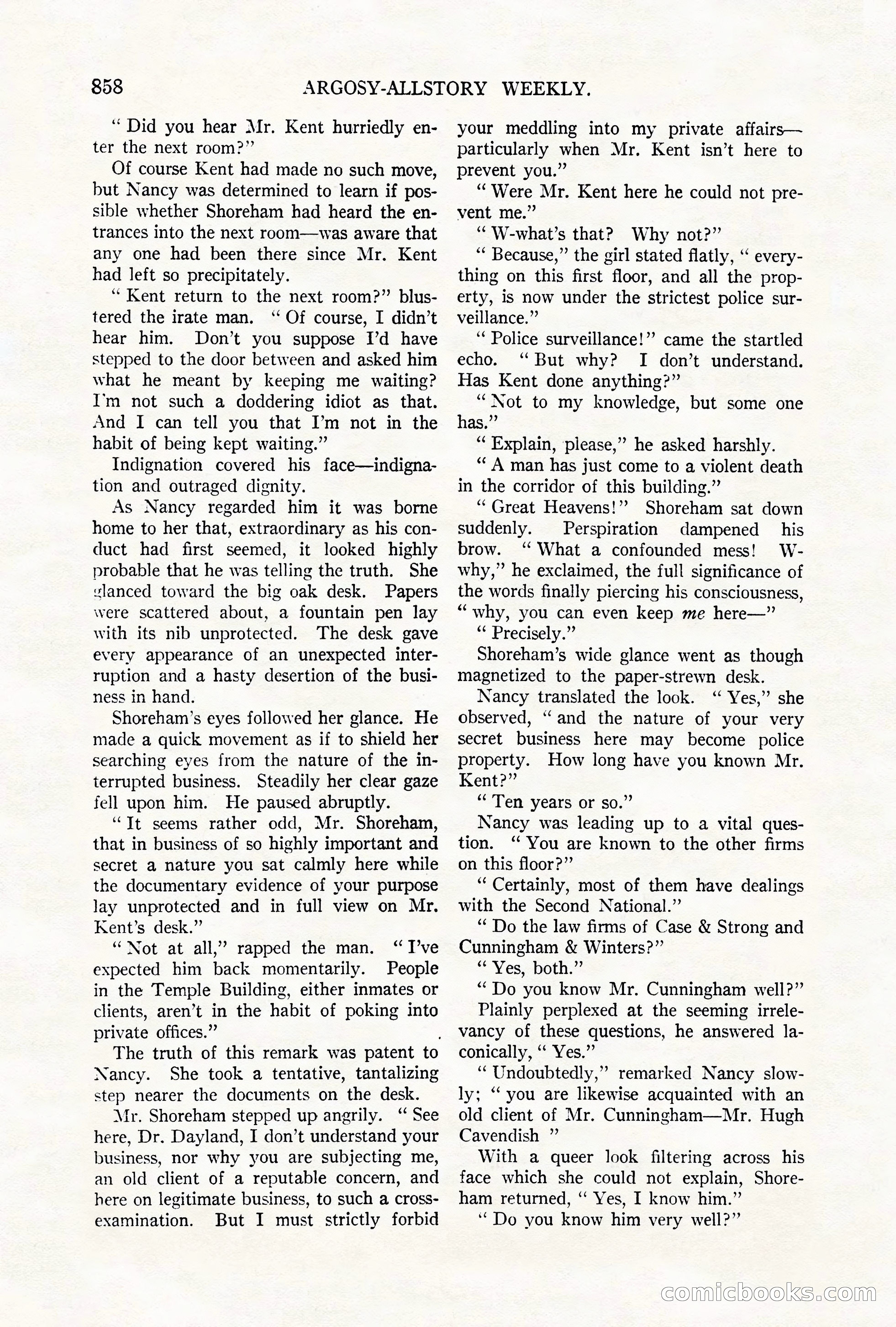 Argosy All-Story Weekly, October 6, 1923 — page 76 of 196