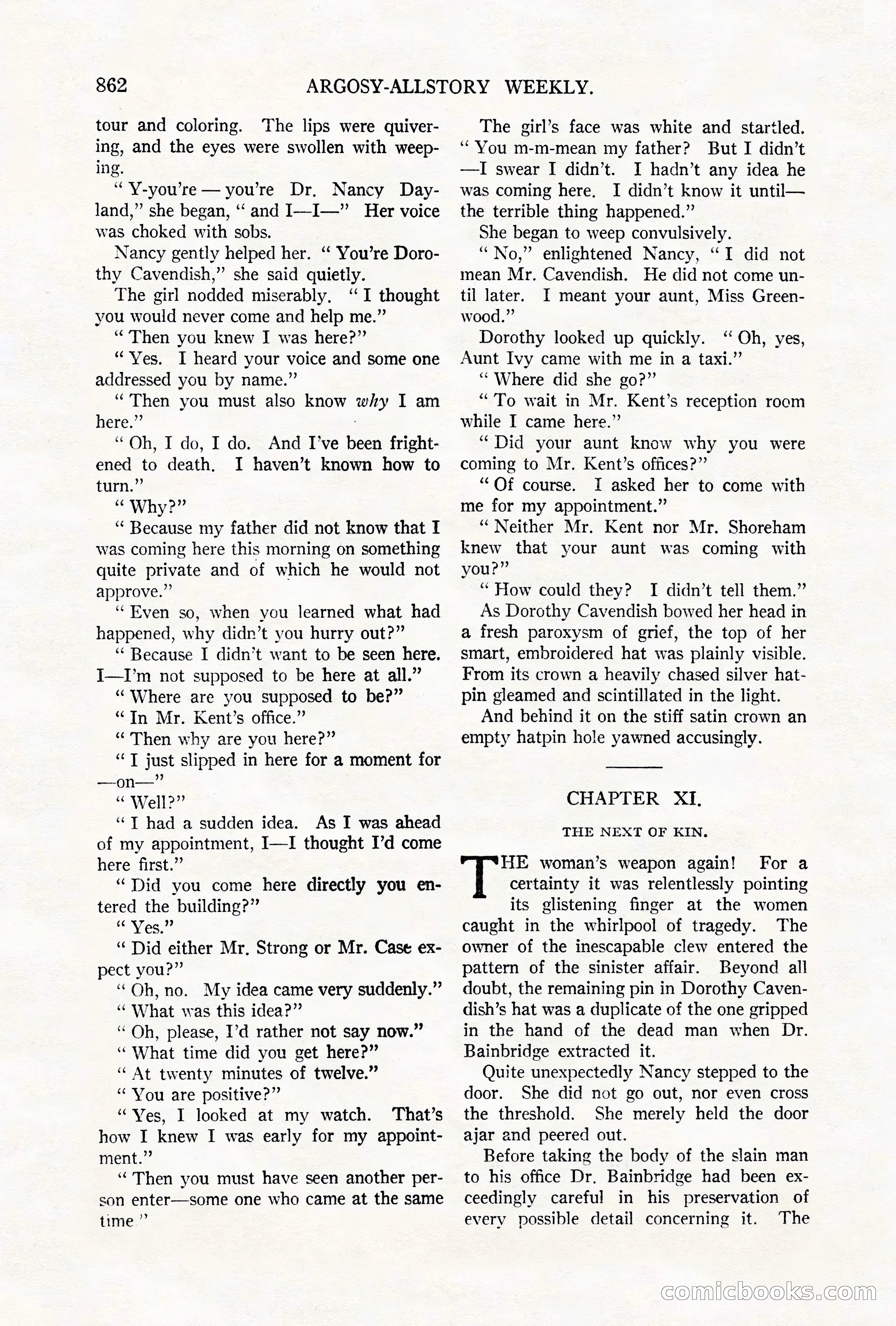 Argosy All-Story Weekly, October 6, 1923 — page 80 of 196