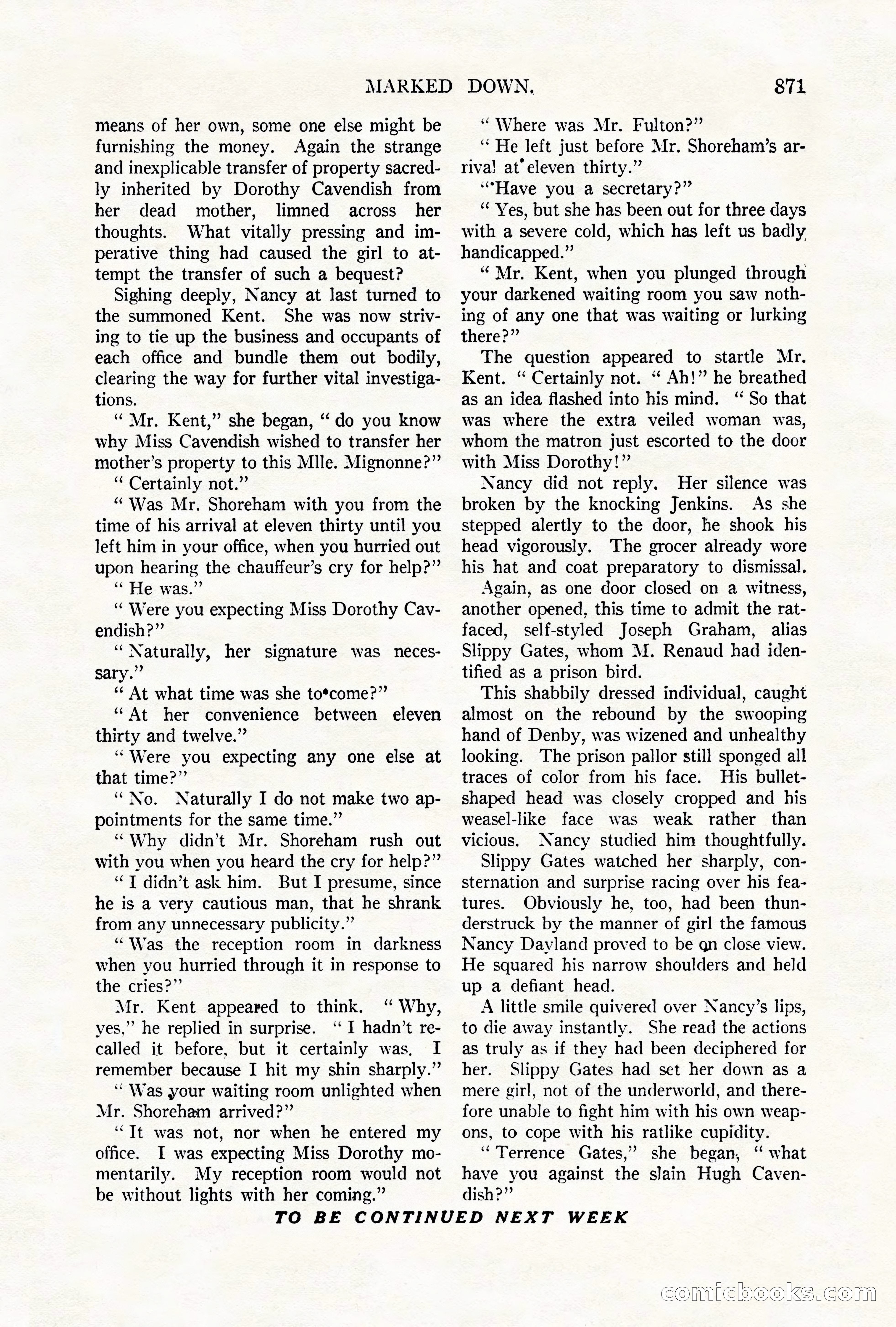 Argosy All-Story Weekly, October 6, 1923 — page 89 of 196