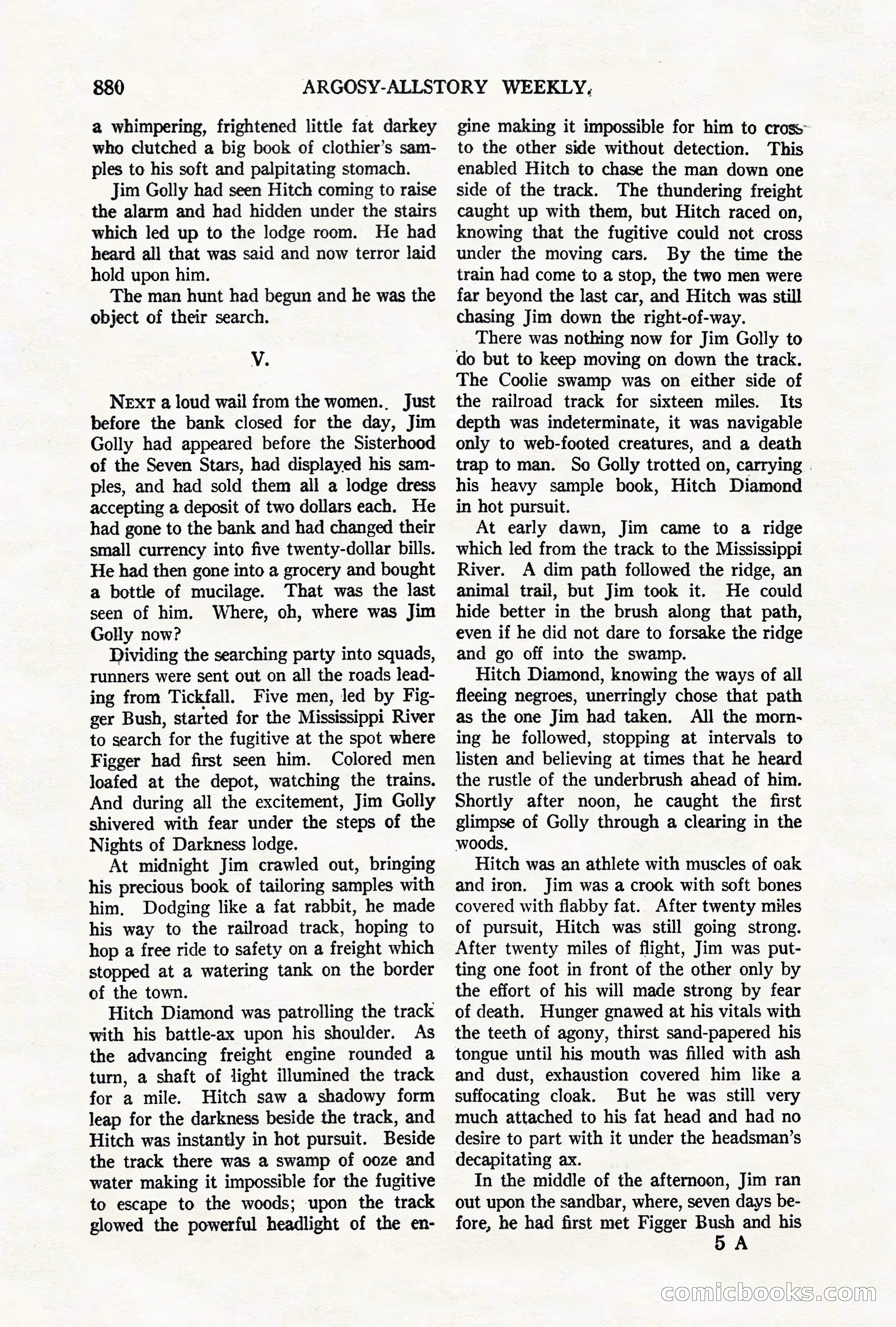 Argosy All-Story Weekly, October 6, 1923 — page 98 of 196