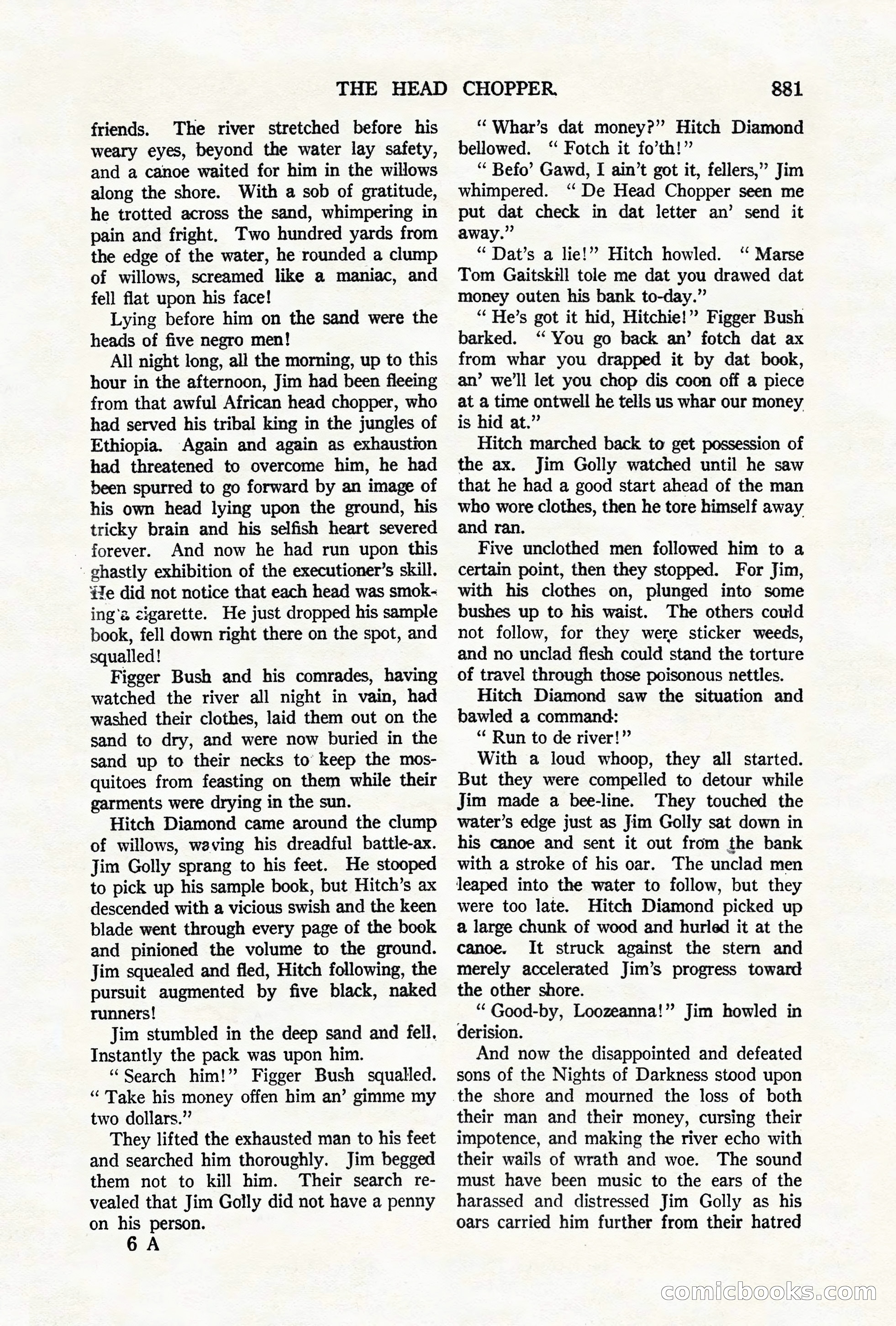 Argosy All-Story Weekly, October 6, 1923 — page 99 of 196