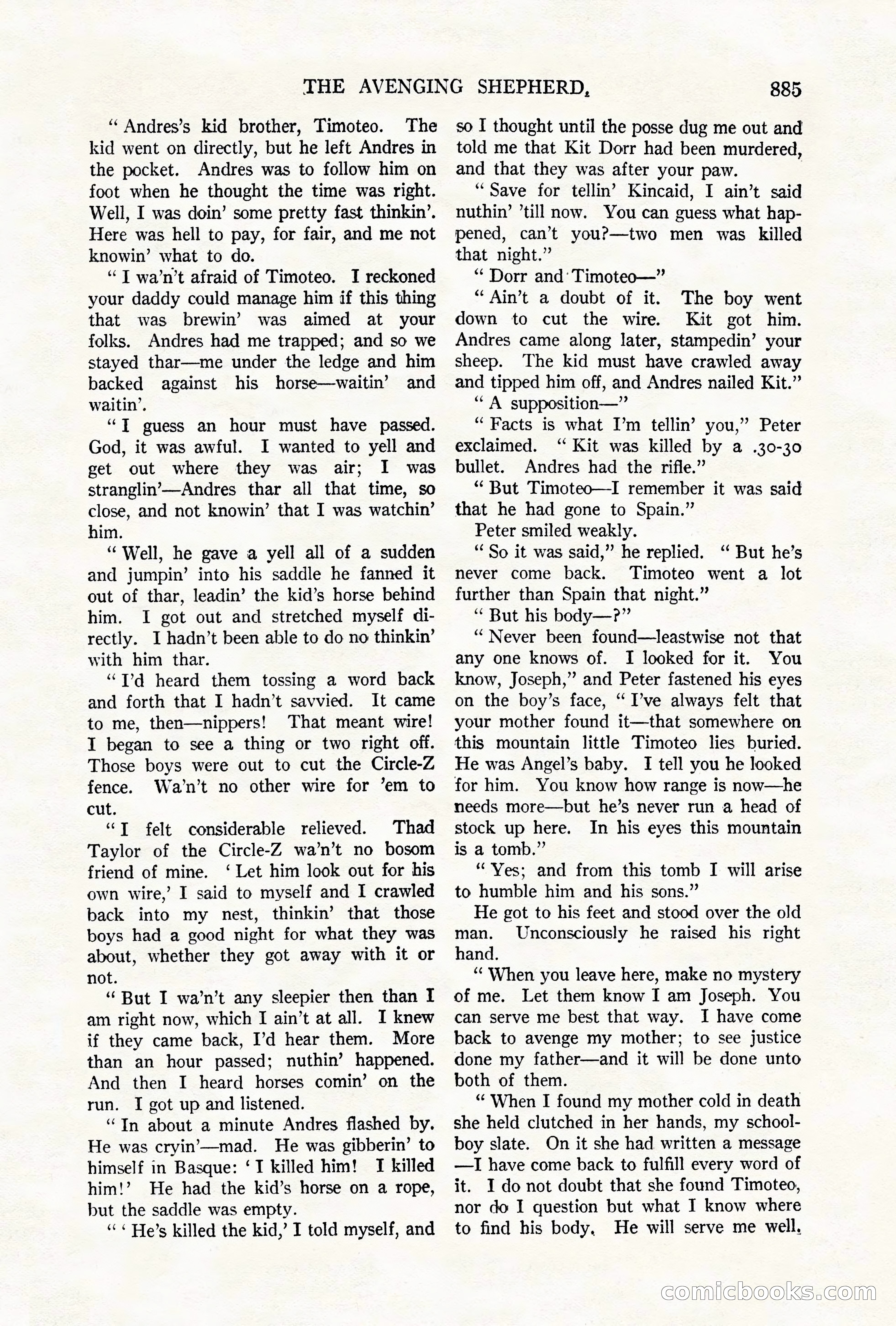 Argosy All-Story Weekly, October 6, 1923 — page 103 of 196