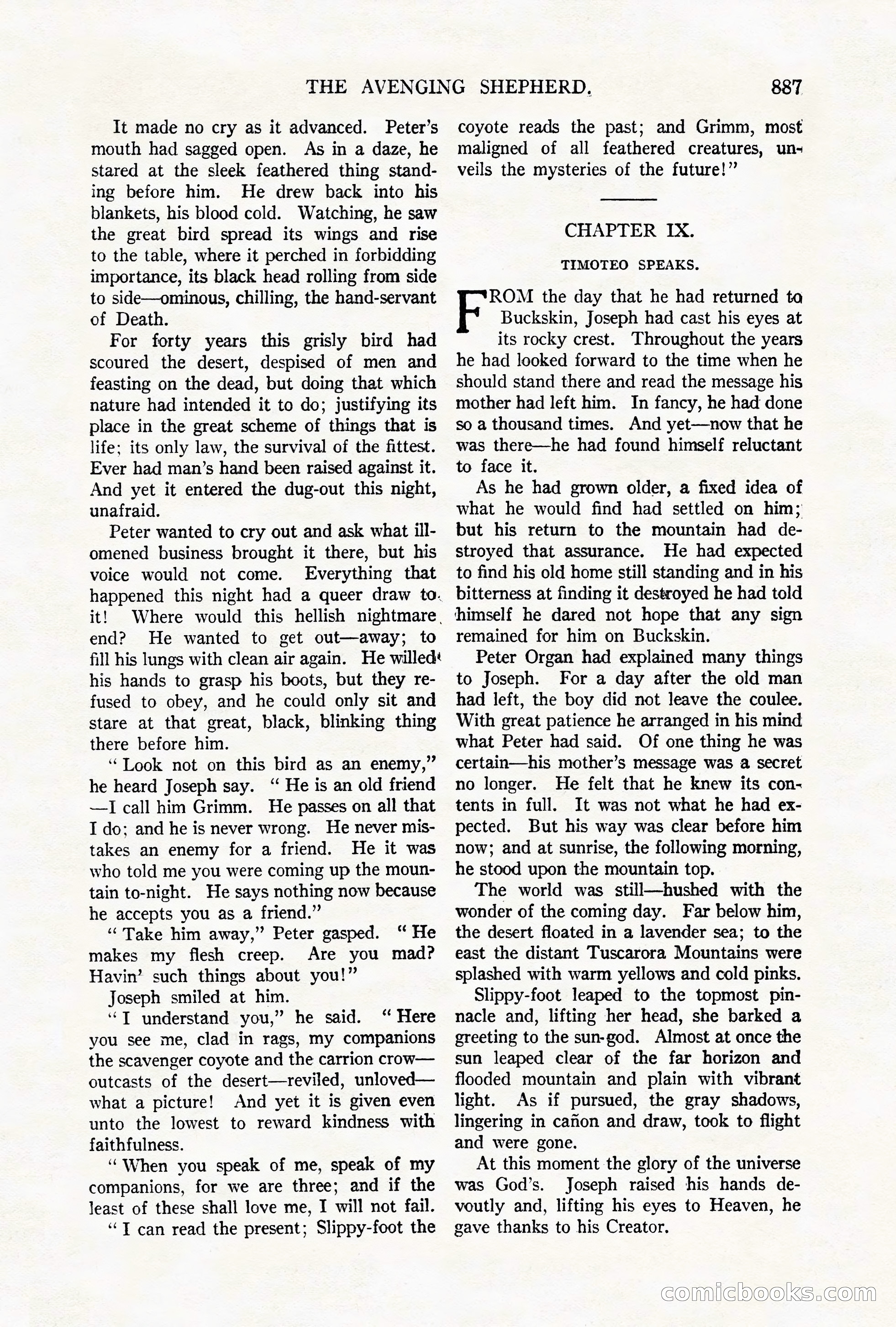 Argosy All-Story Weekly, October 6, 1923 — page 105 of 196