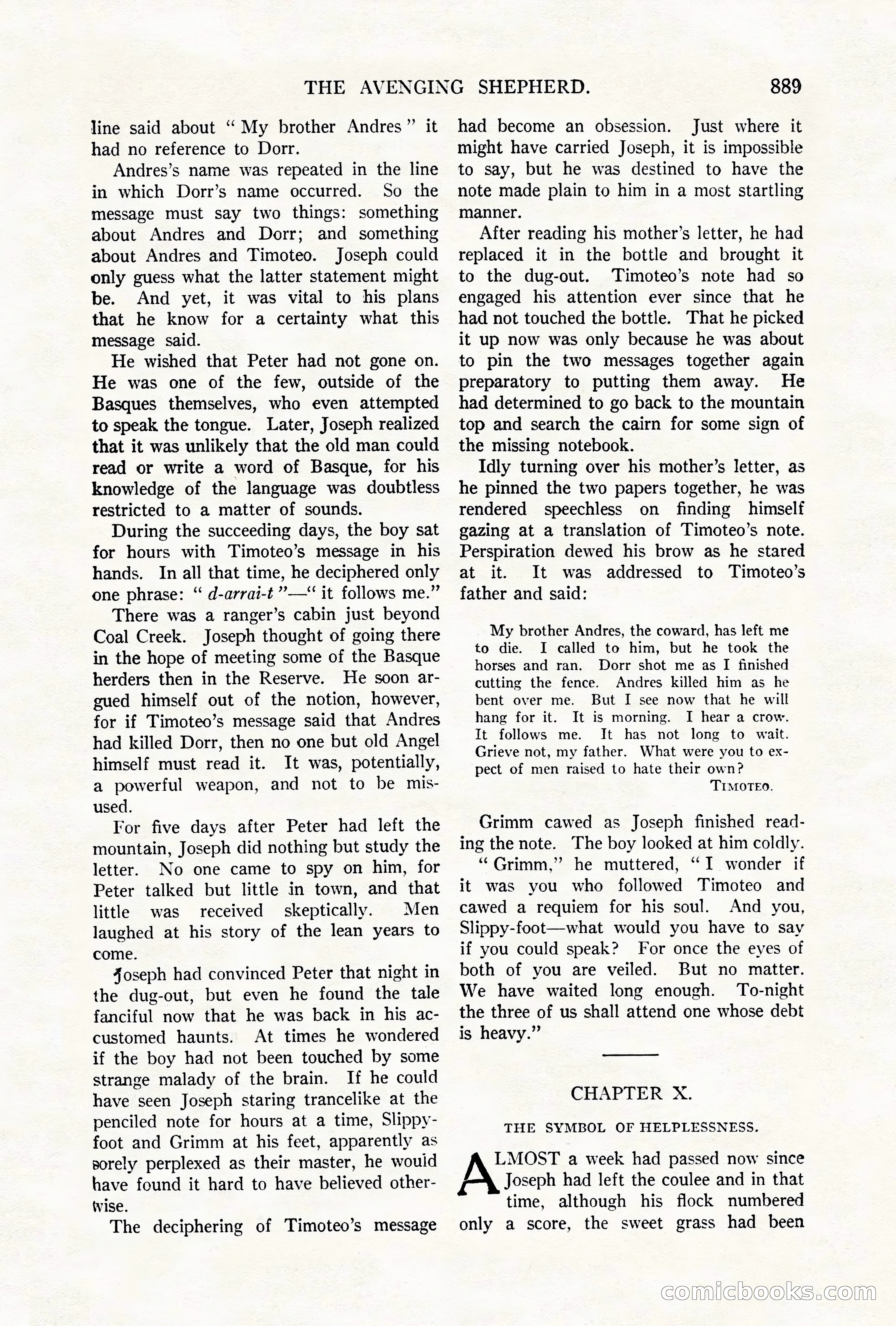 Argosy All-Story Weekly, October 6, 1923 — page 107 of 196