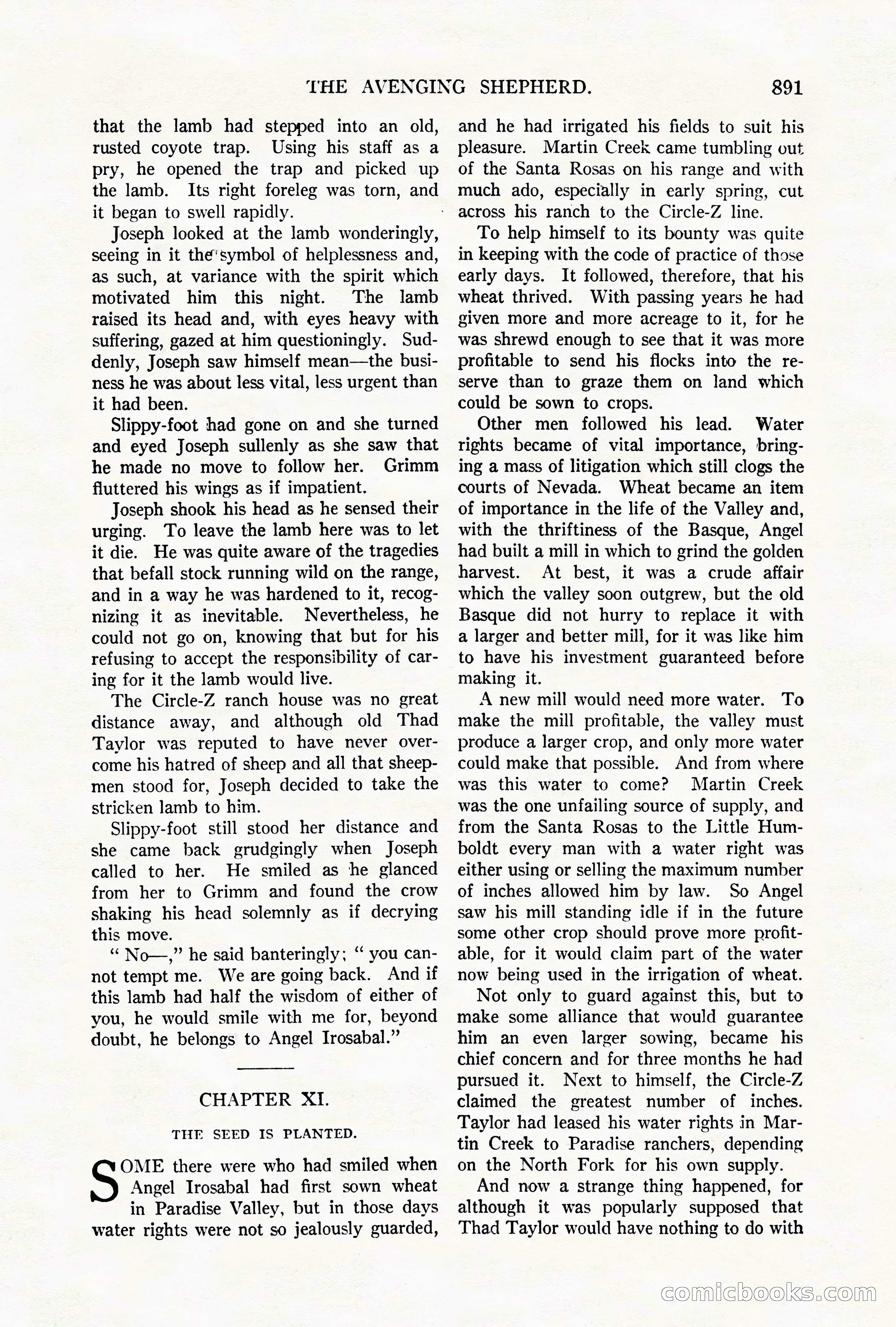 Argosy All-Story Weekly, October 6, 1923 — page 109 of 196