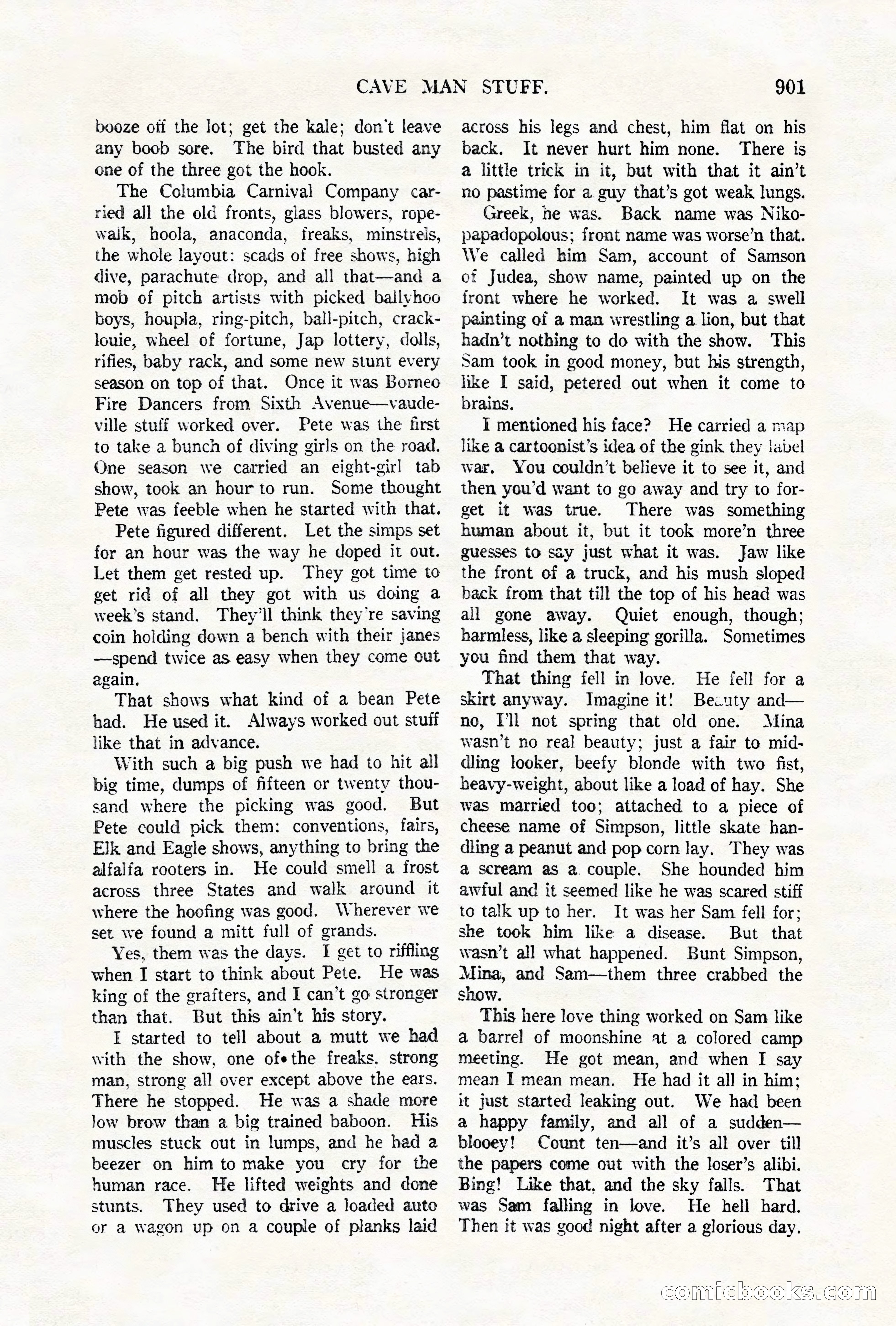 Argosy All-Story Weekly, October 6, 1923 — page 119 of 196