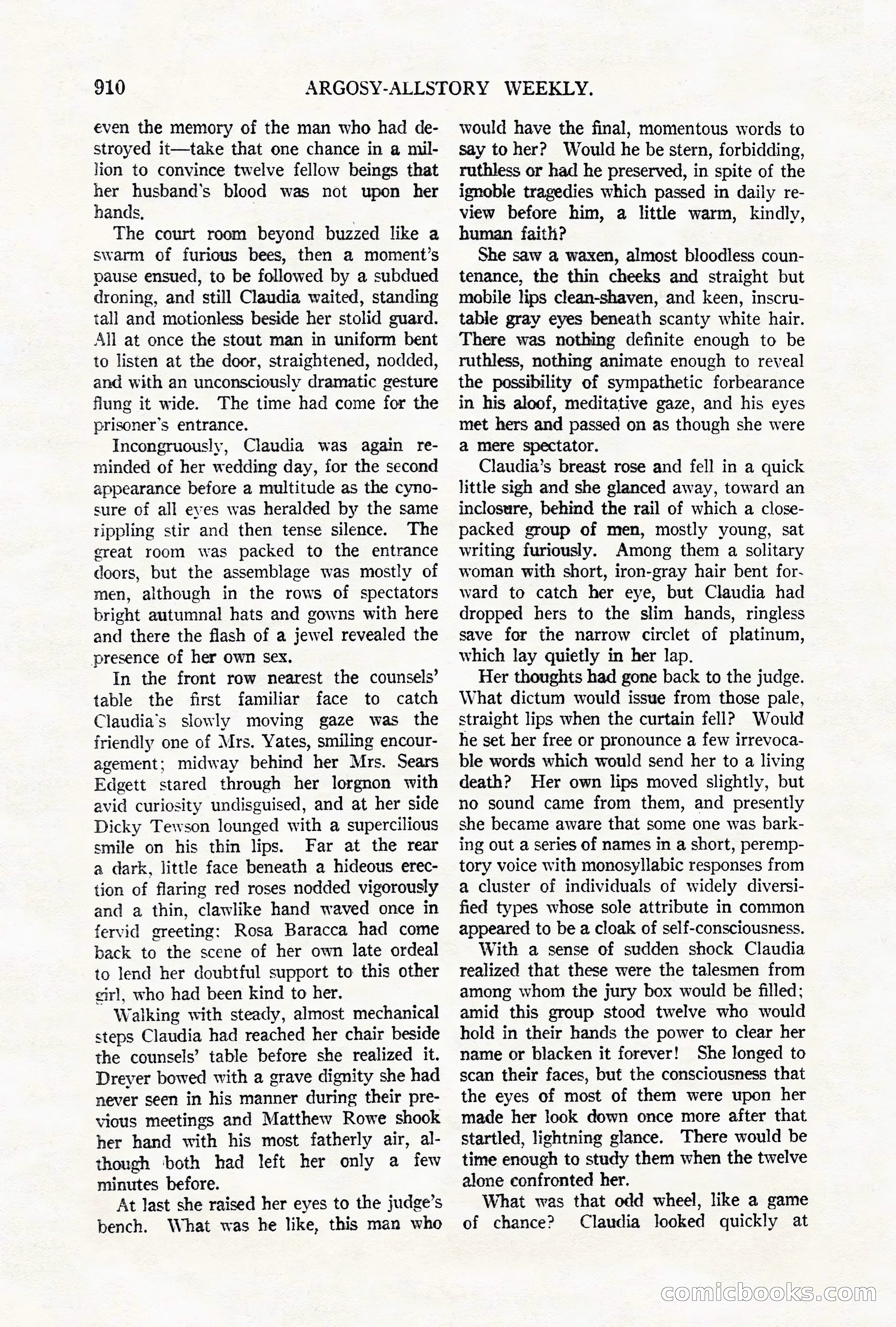 Argosy All-Story Weekly, October 6, 1923 — page 128 of 196