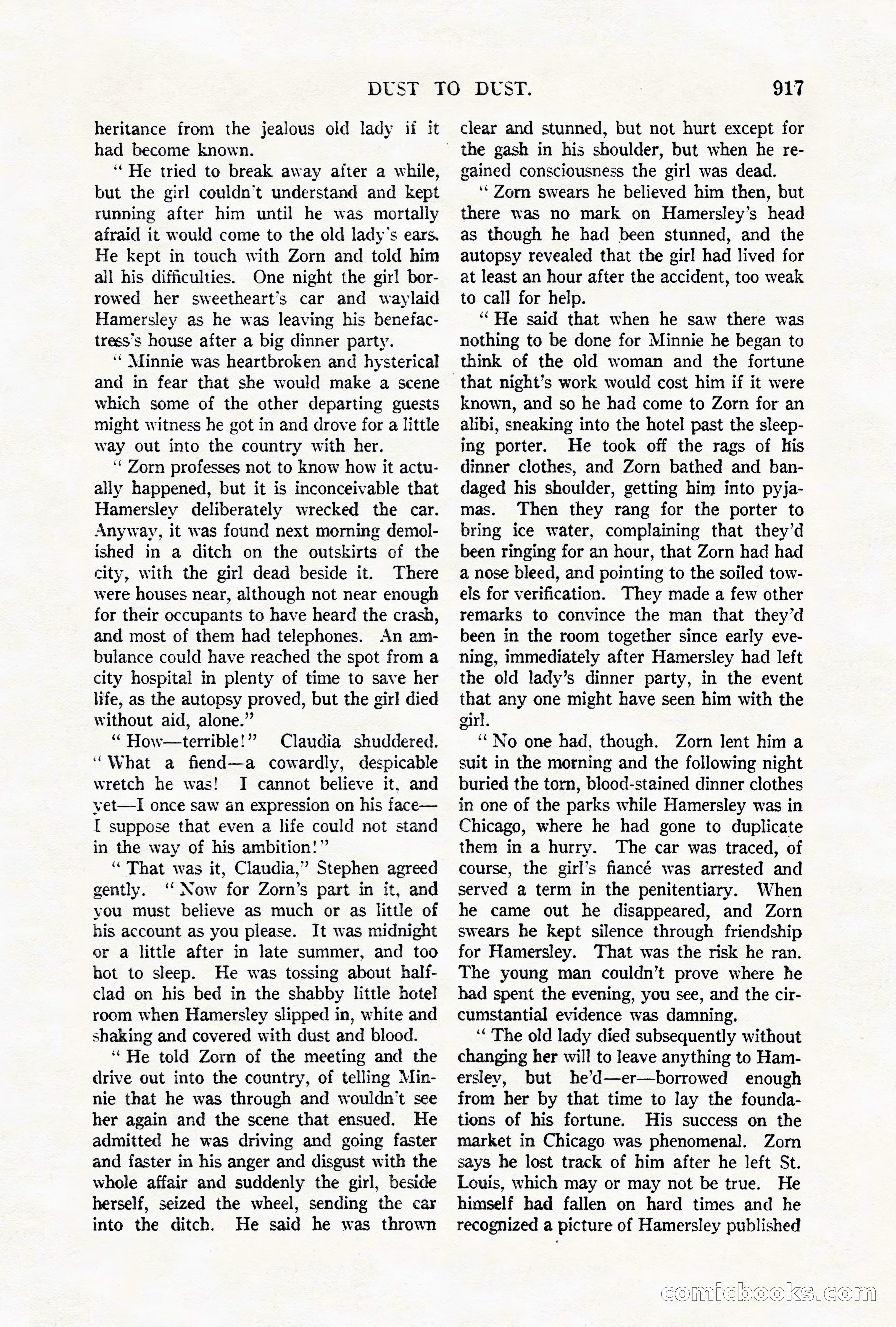 Argosy All-Story Weekly, October 6, 1923 — page 135 of 196