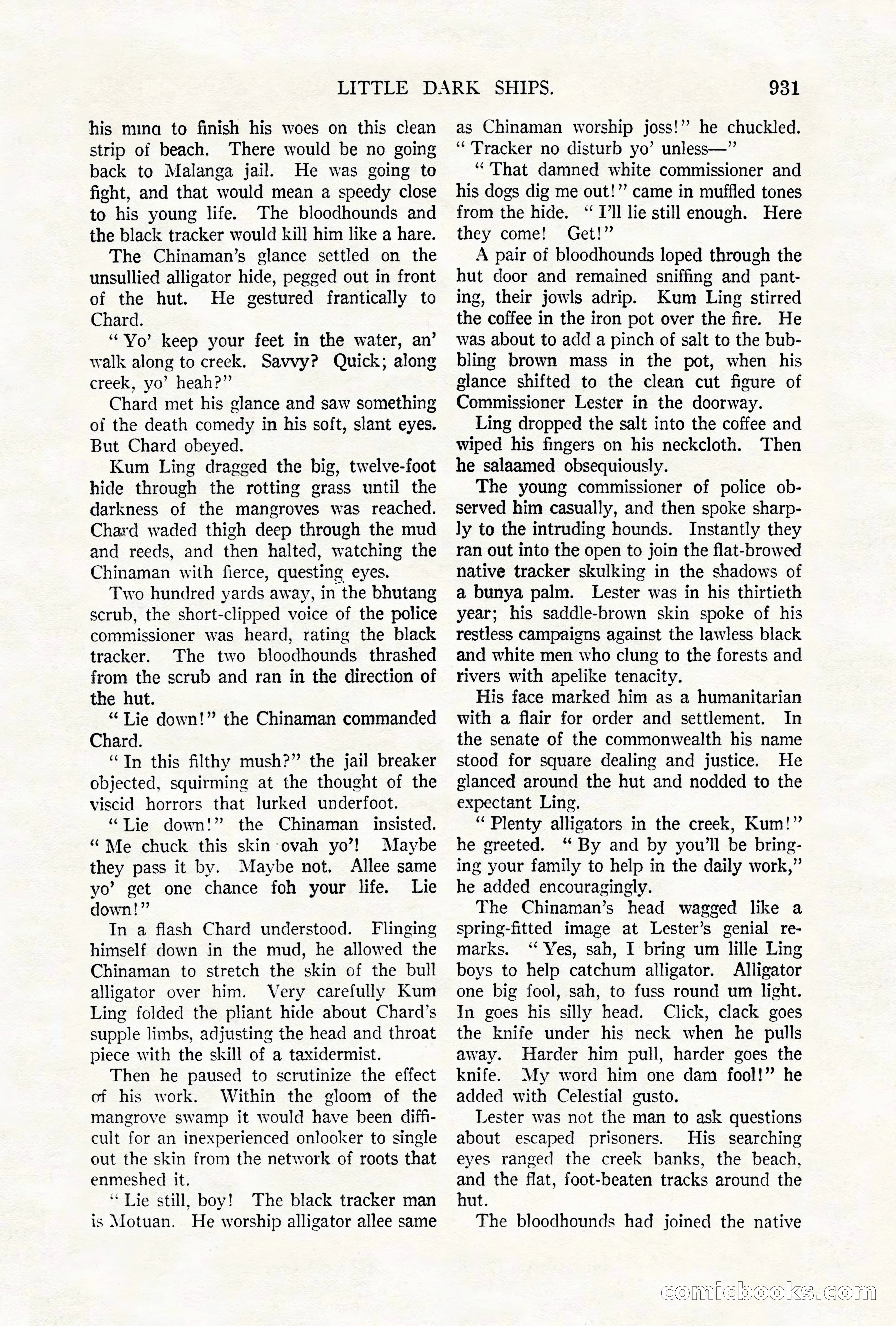 Argosy All-Story Weekly, October 6, 1923 — page 149 of 196