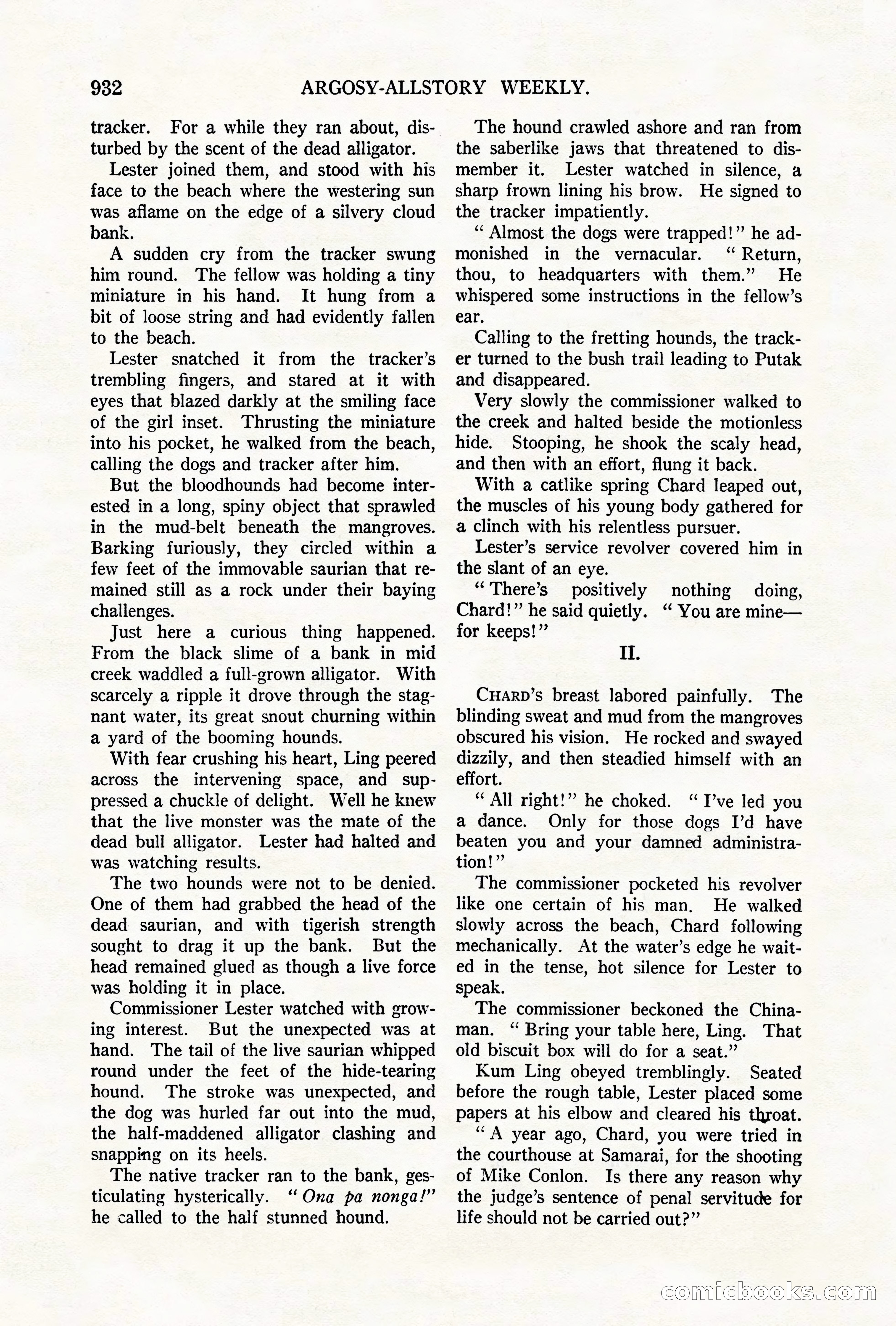 Argosy All-Story Weekly, October 6, 1923 — page 150 of 196