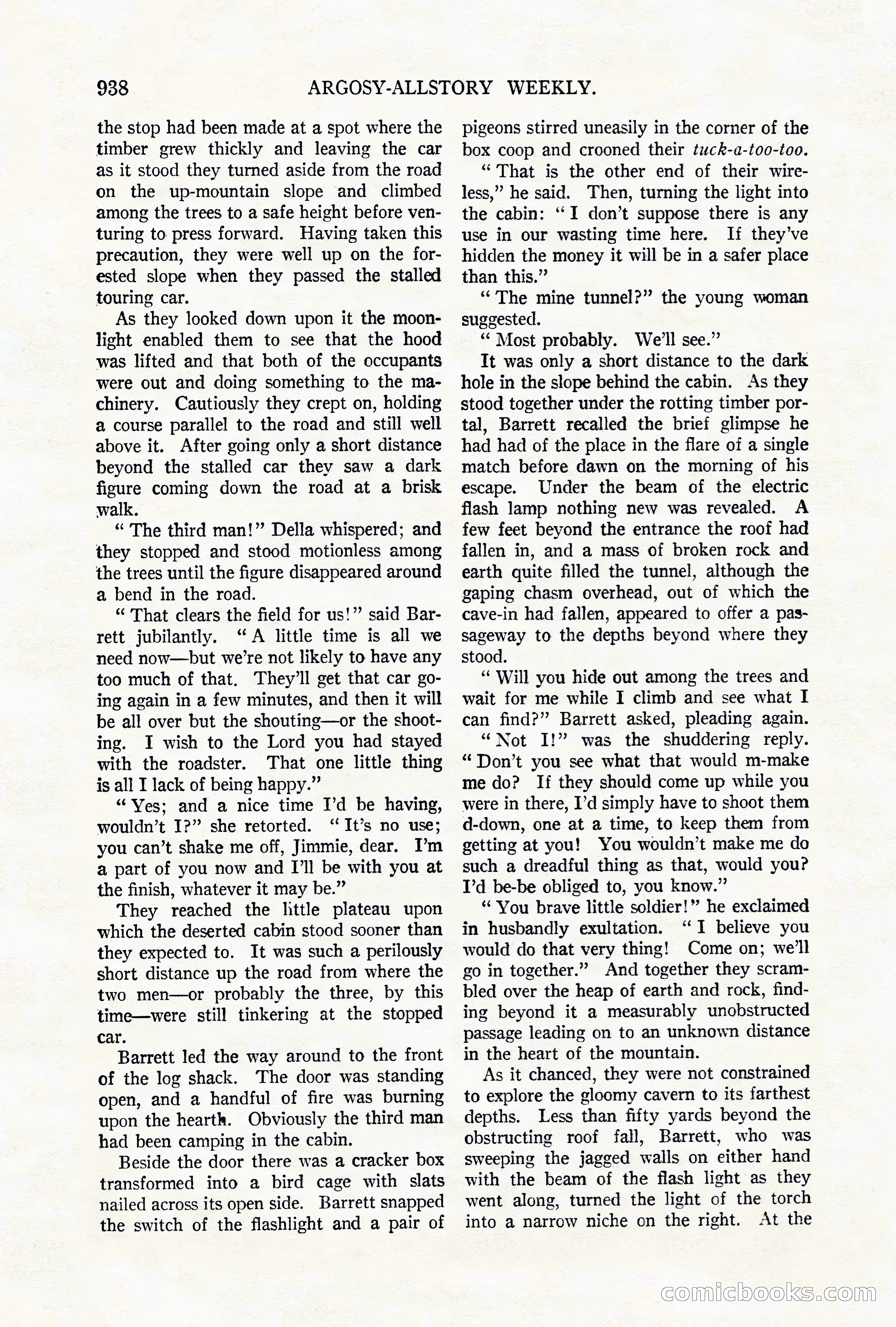 Argosy All-Story Weekly, October 6, 1923 — page 156 of 196