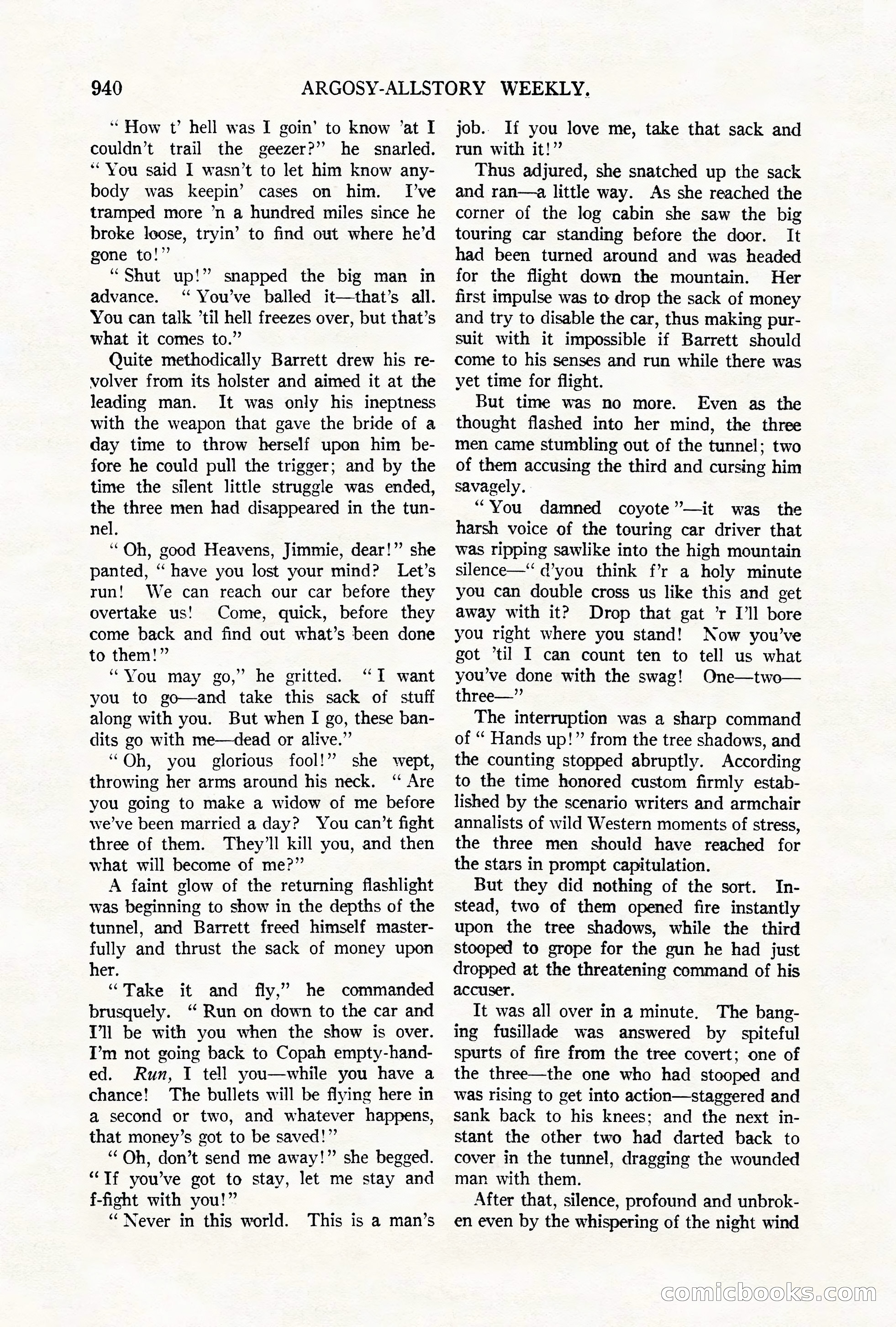 Argosy All-Story Weekly, October 6, 1923 — page 158 of 196