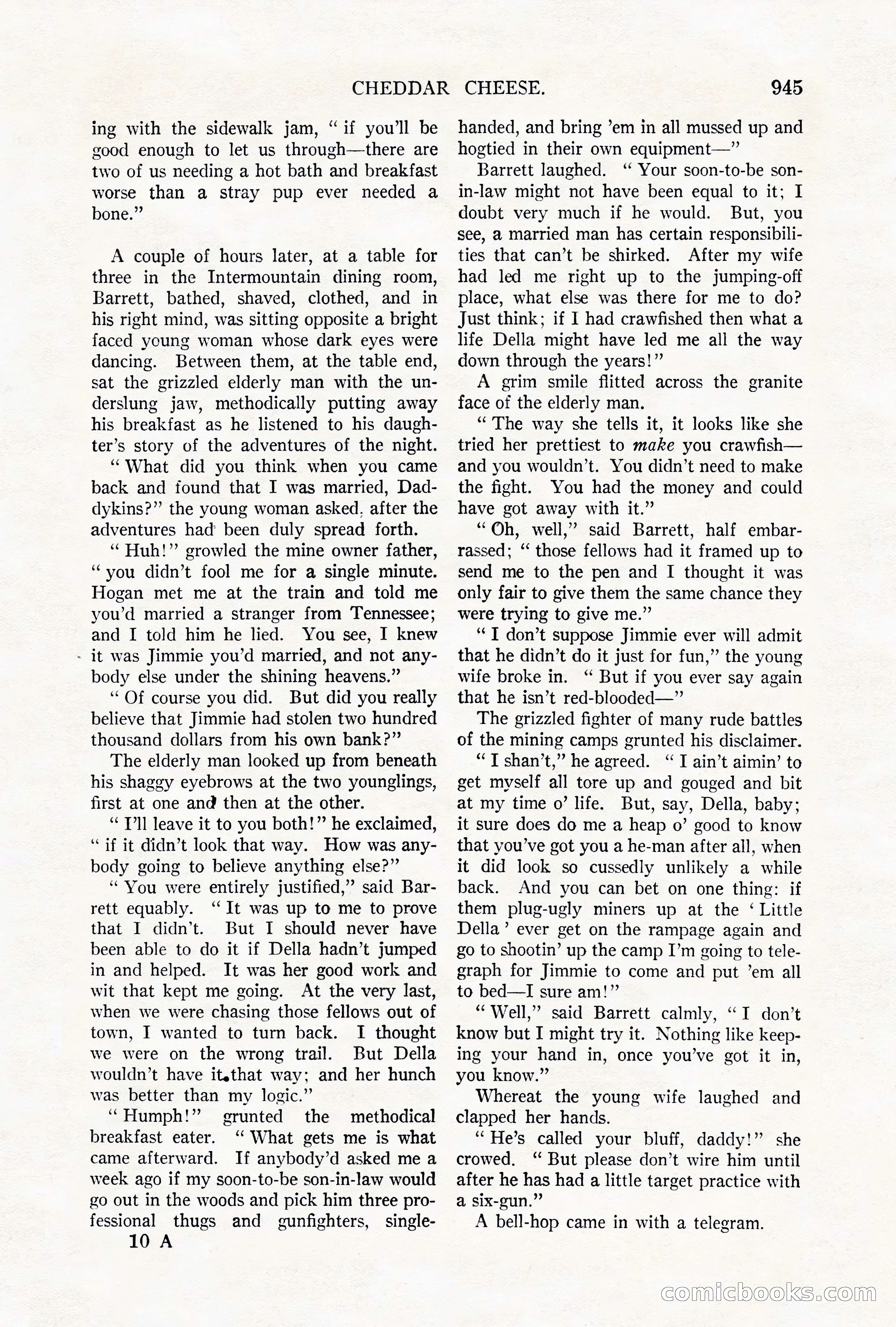 Argosy All-Story Weekly, October 6, 1923 — page 163 of 196