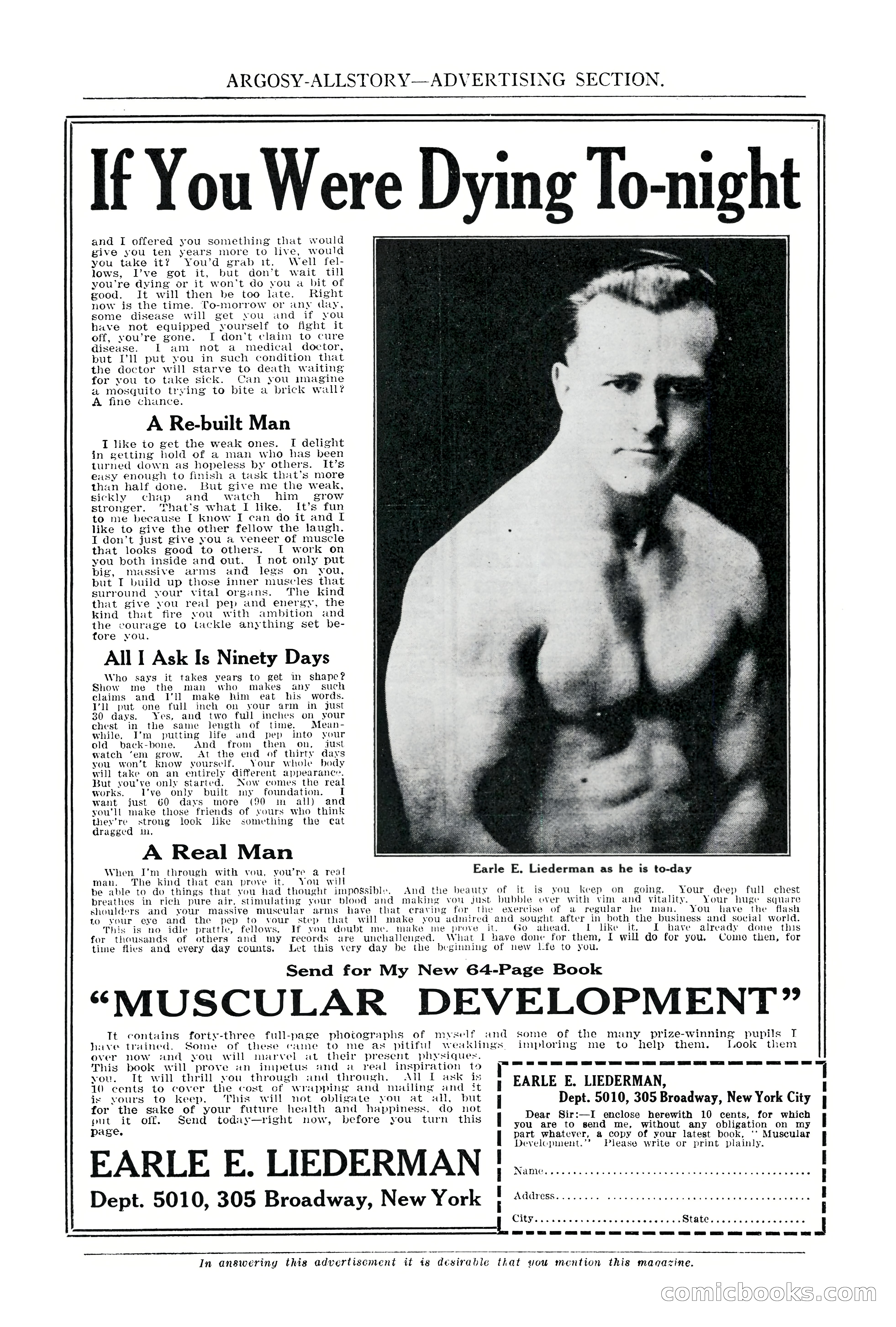 Argosy All-Story Weekly, October 6, 1923 — page 181 of 196