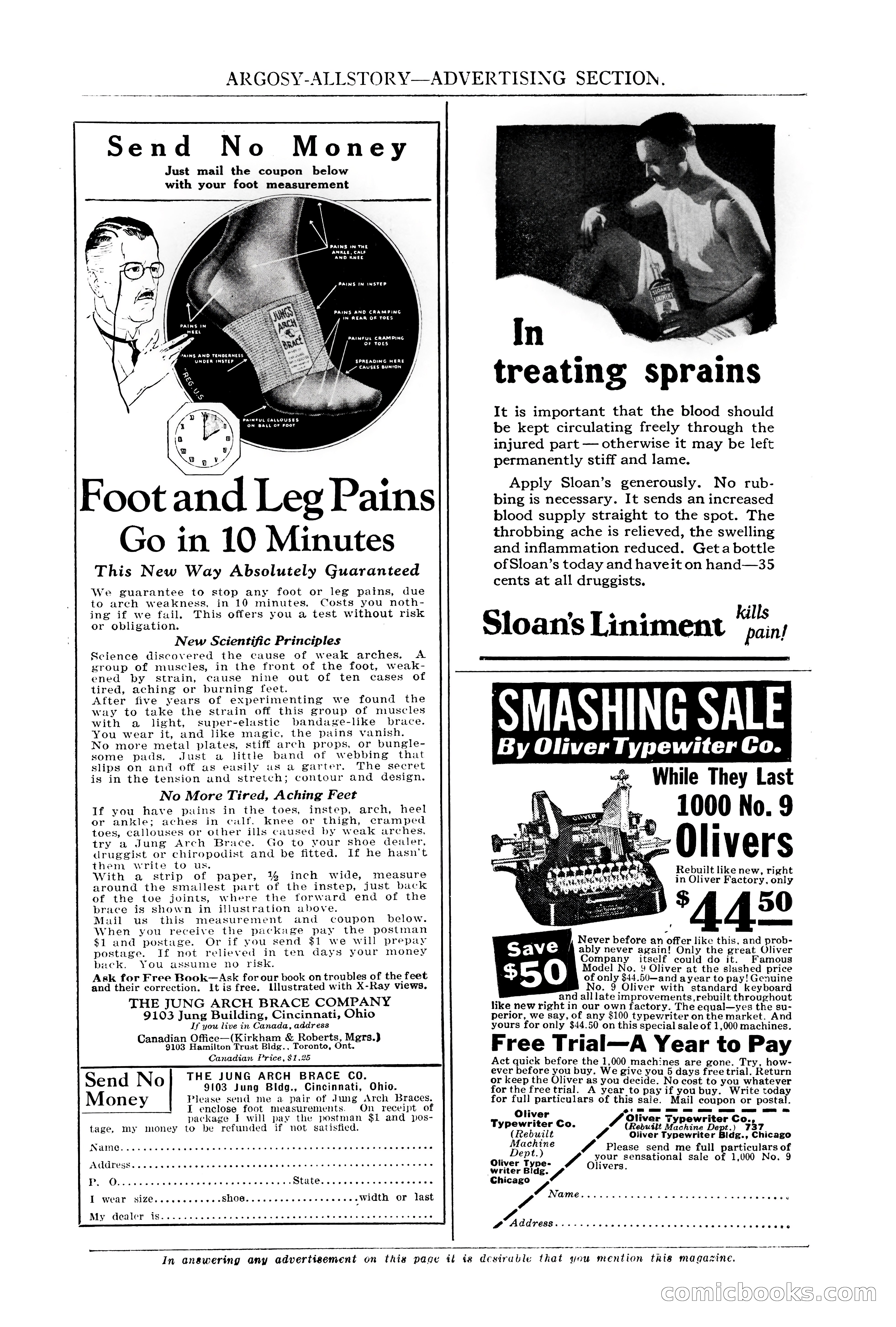 Argosy All-Story Weekly, October 6, 1923 — page 192 of 196