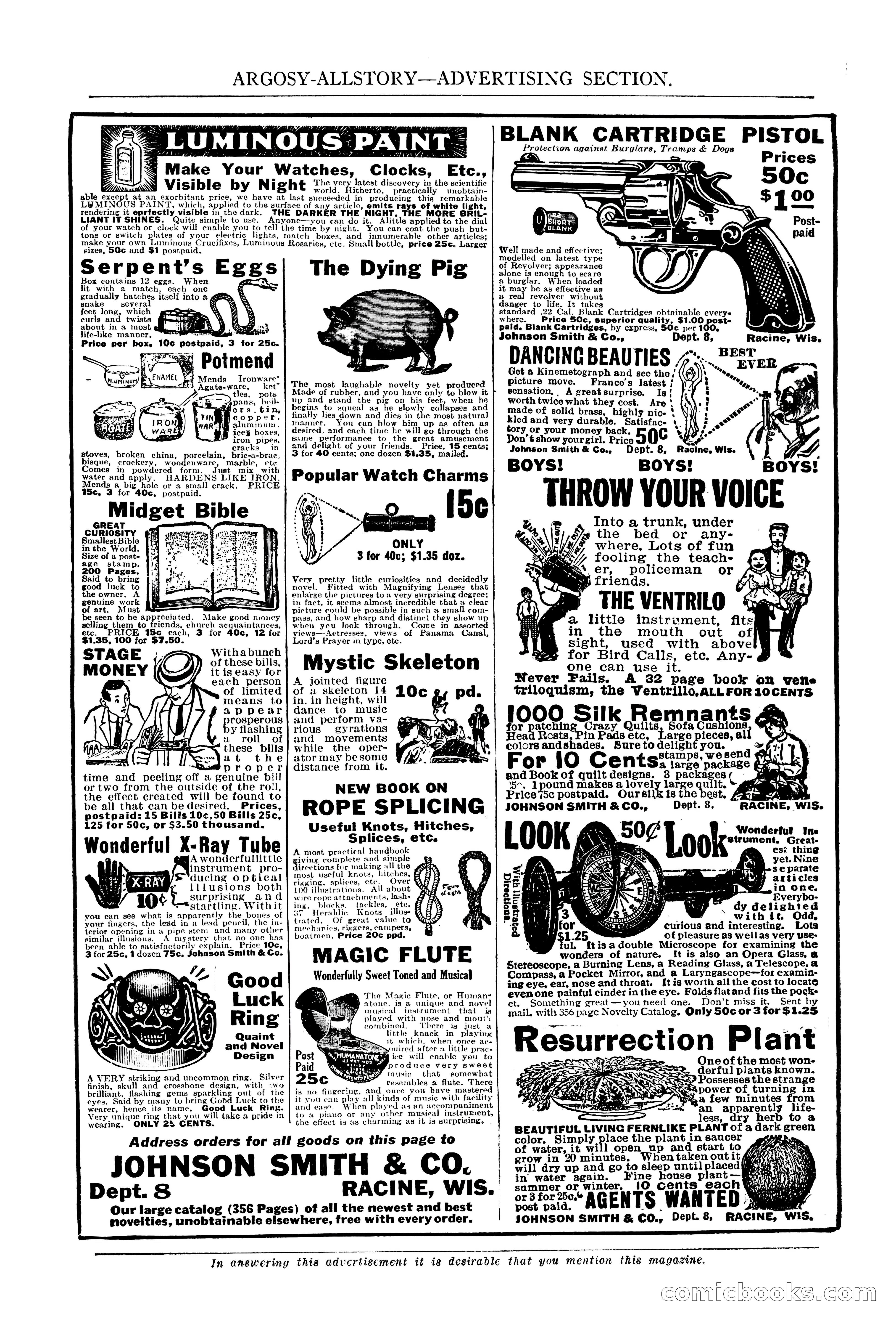 Argosy All-Story Weekly, October 6, 1923 — page 194 of 196