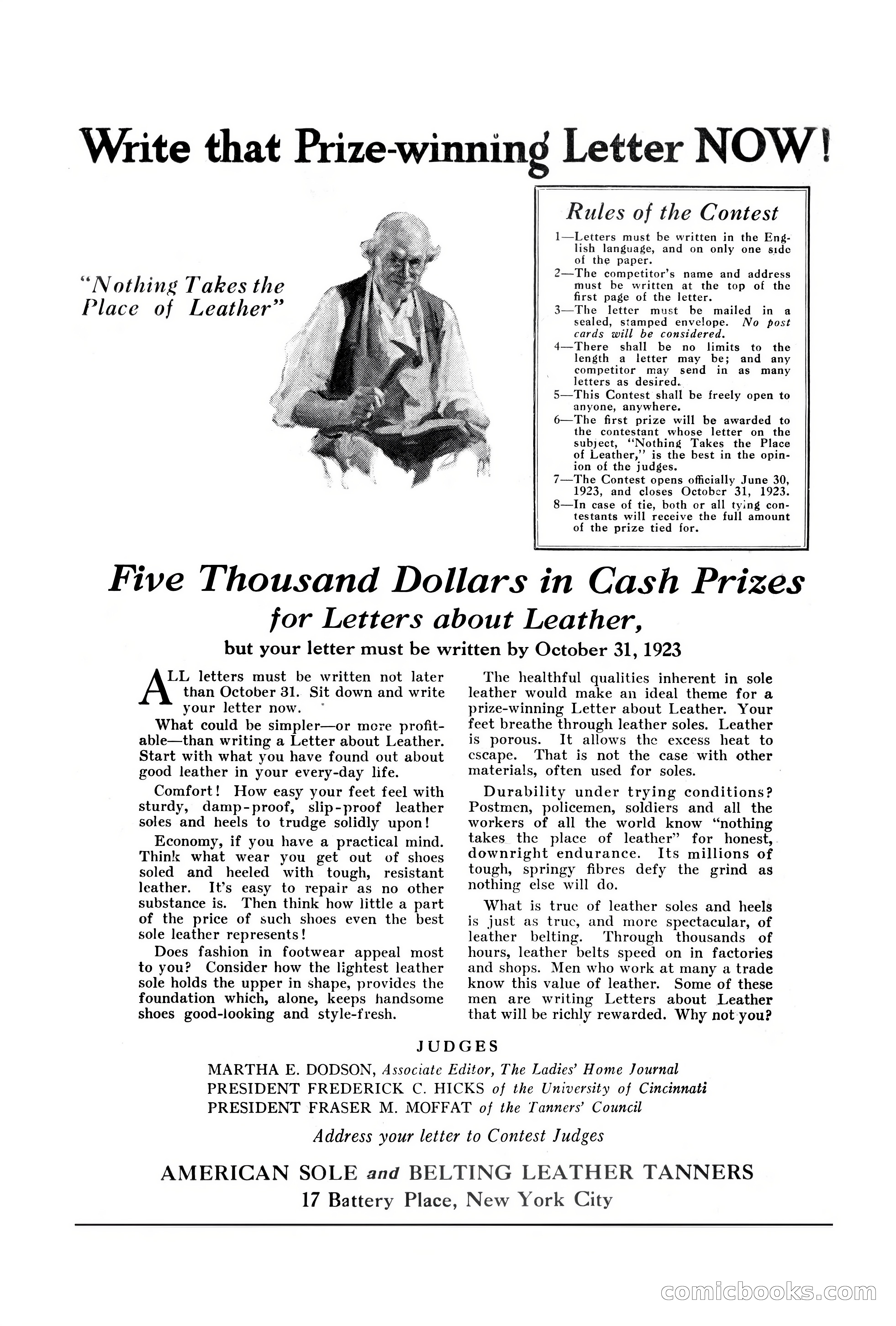 Argosy All-Story Weekly, October 6, 1923 — page 195 of 196