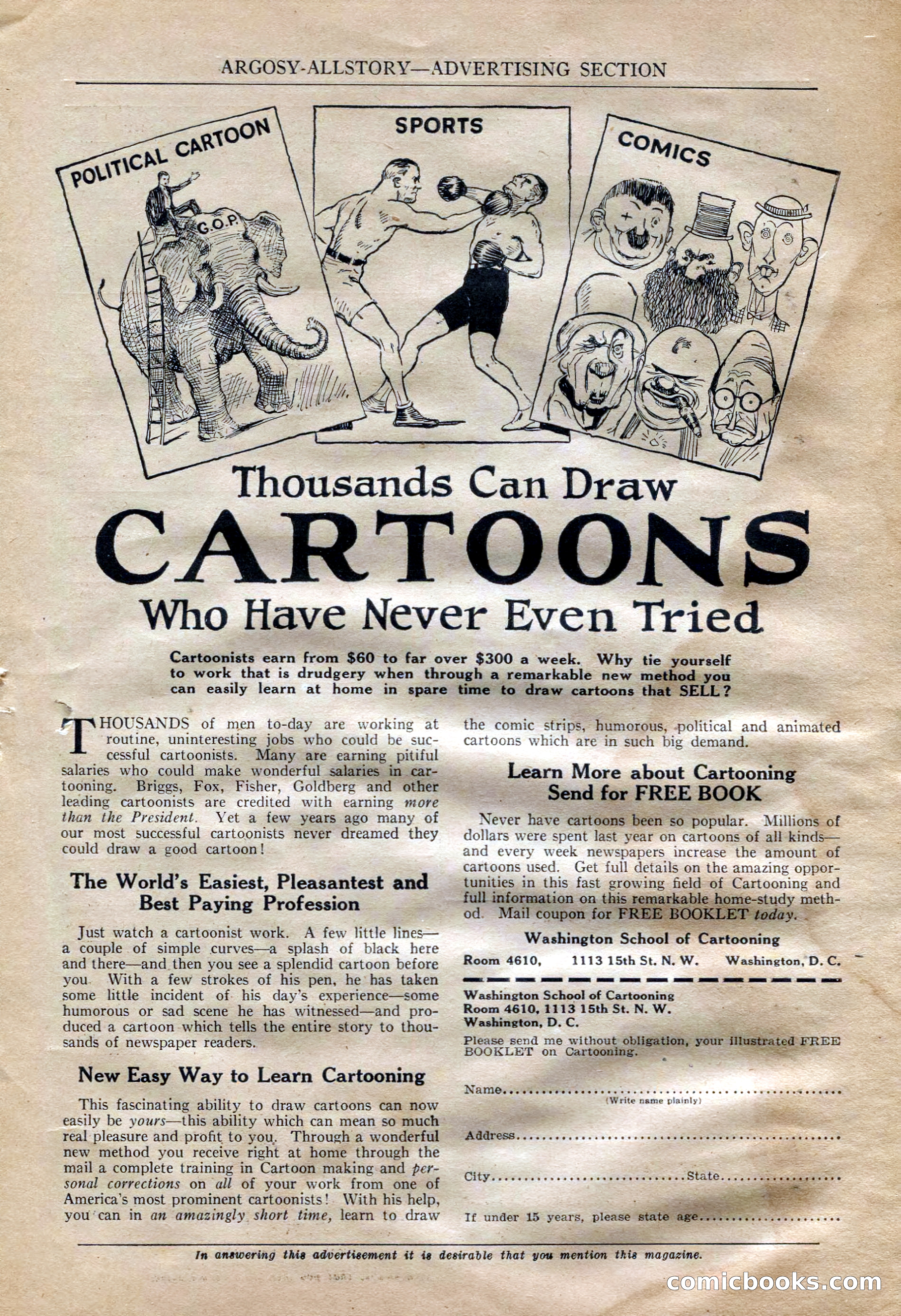 Argosy All-Story Weekly, October 6, 1923 — page 7 of 196