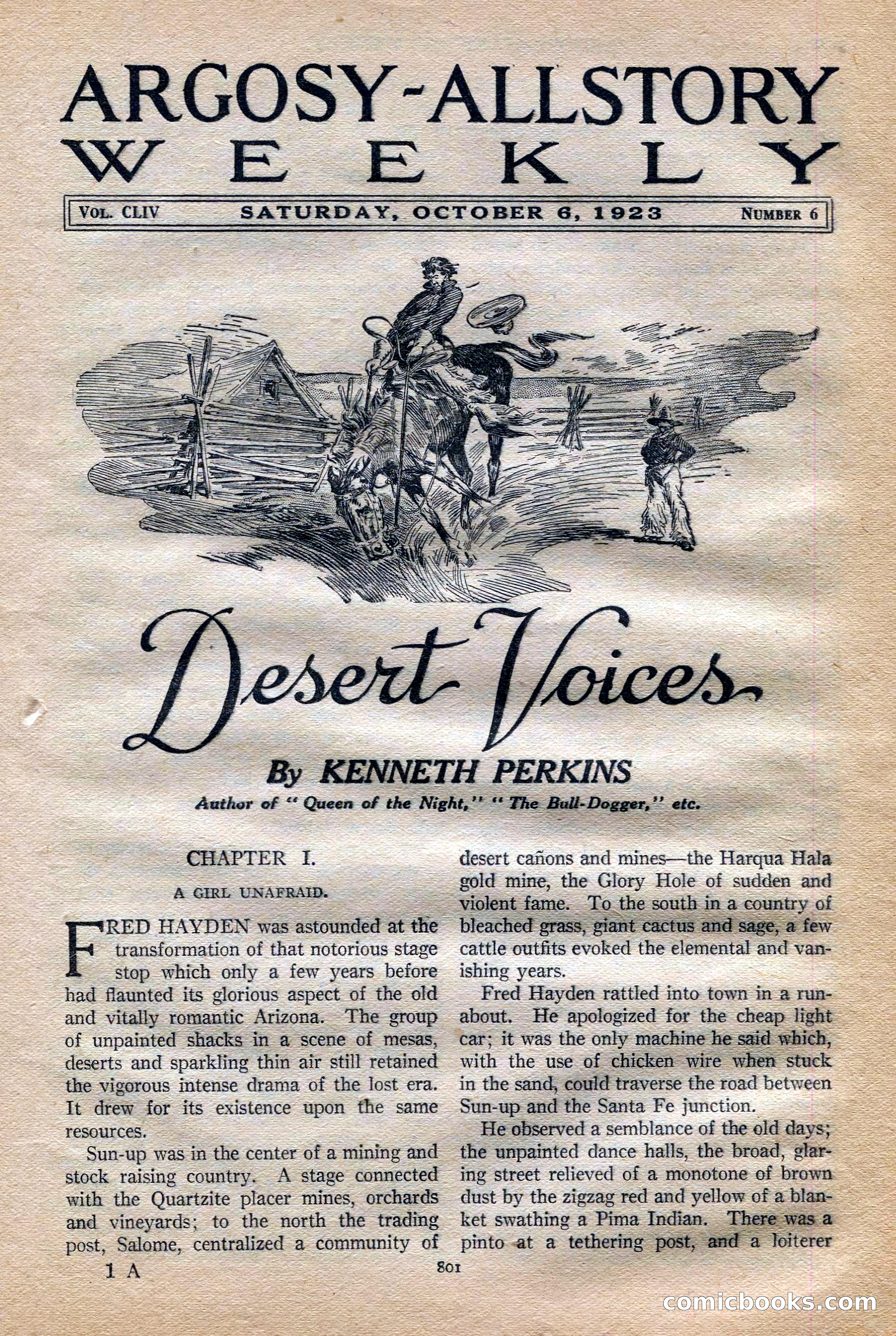 Argosy All-Story Weekly, October 6, 1923 — page 19 of 196