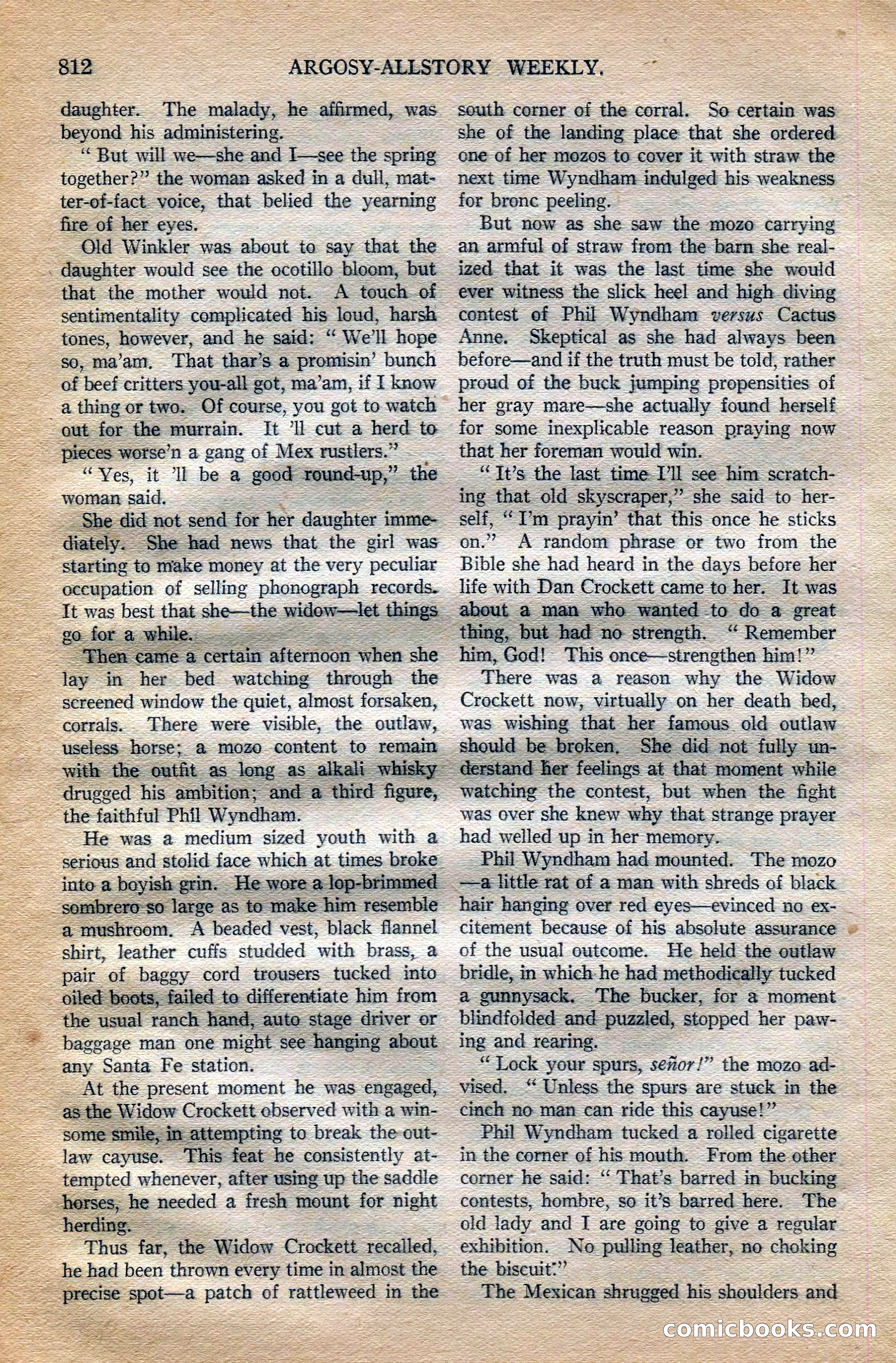 Argosy All-Story Weekly, October 6, 1923 — page 30 of 196