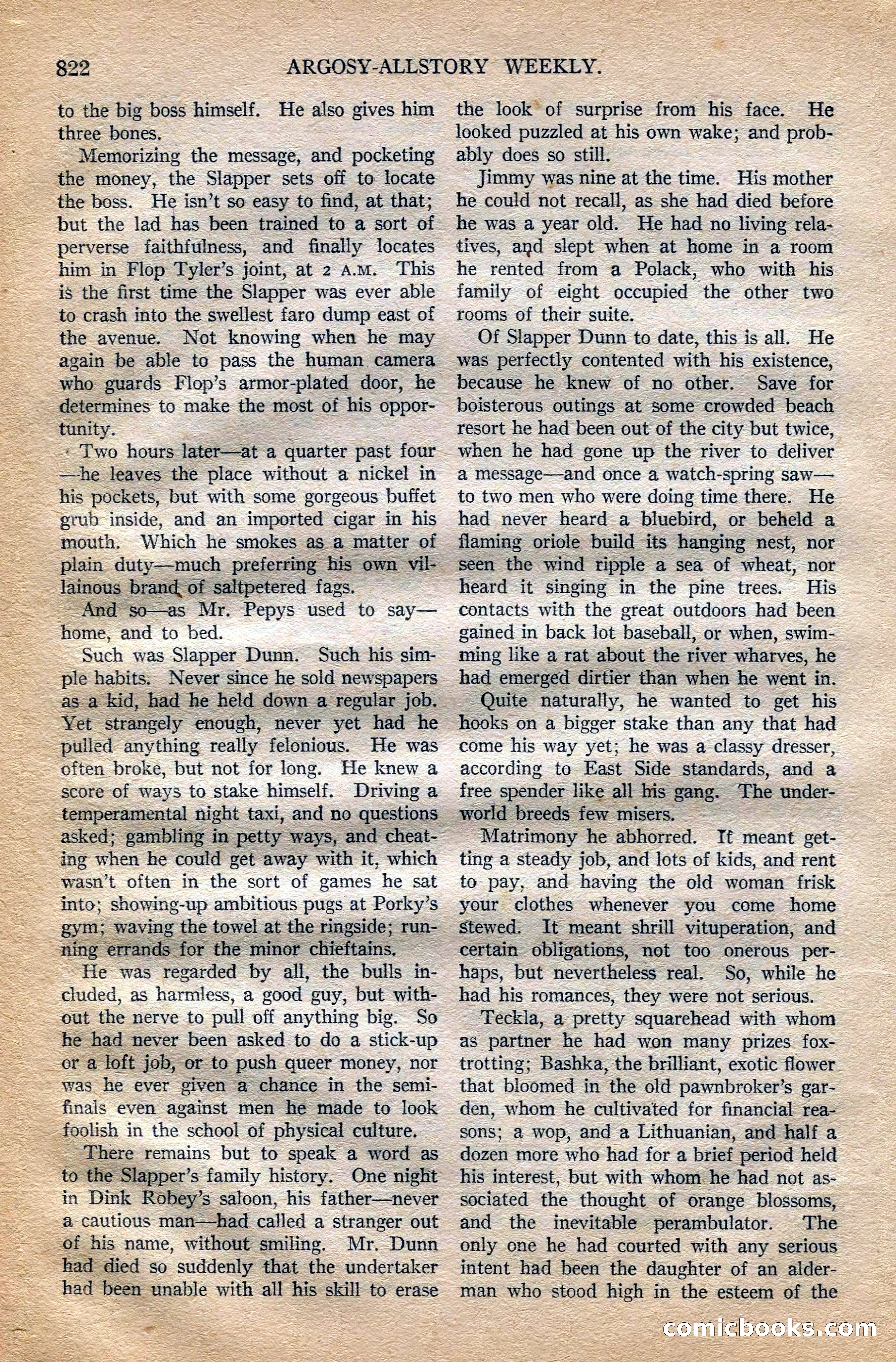 Argosy All-Story Weekly, October 6, 1923 — page 40 of 196
