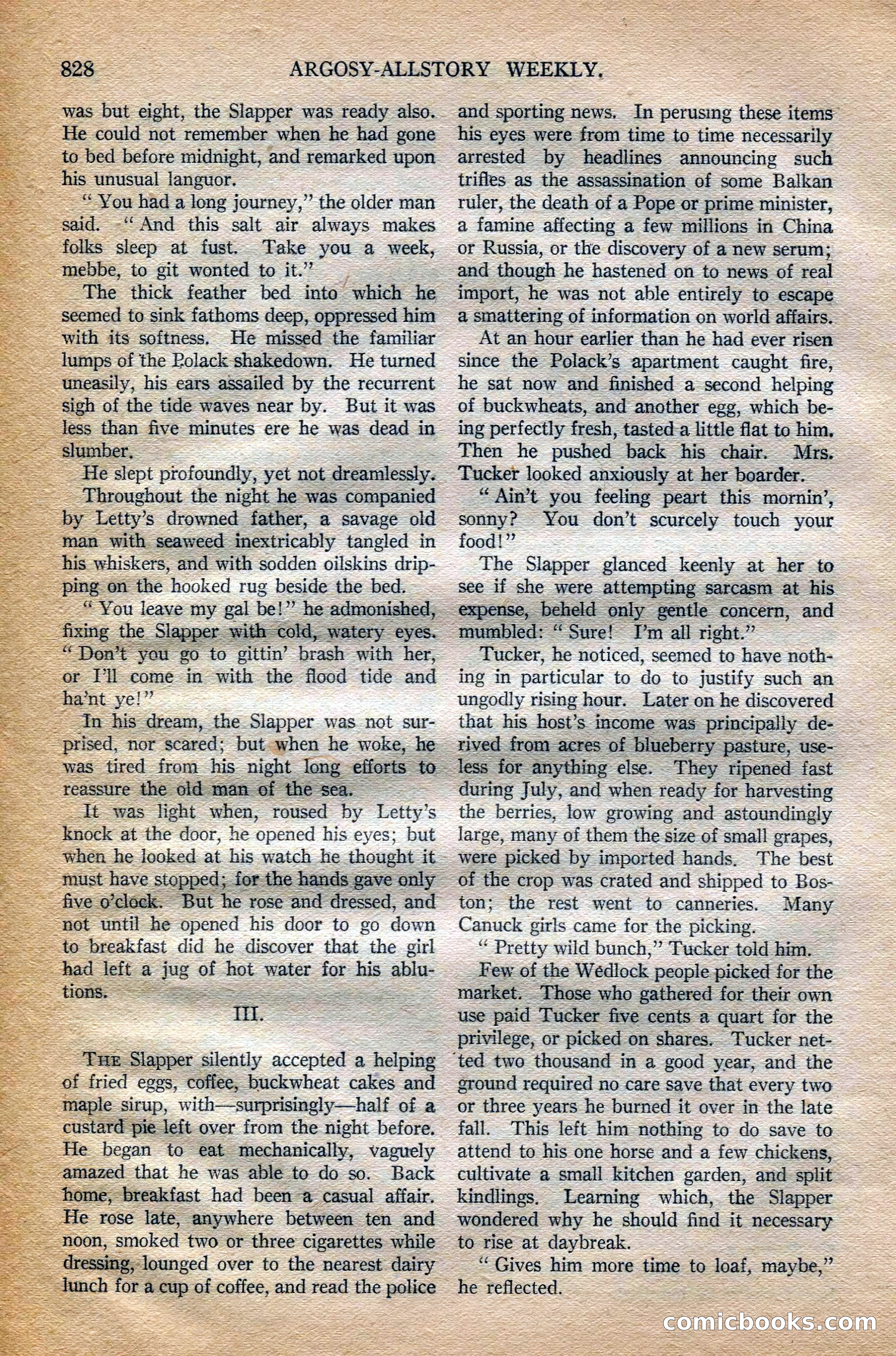 Argosy All-Story Weekly, October 6, 1923 — page 46 of 196
