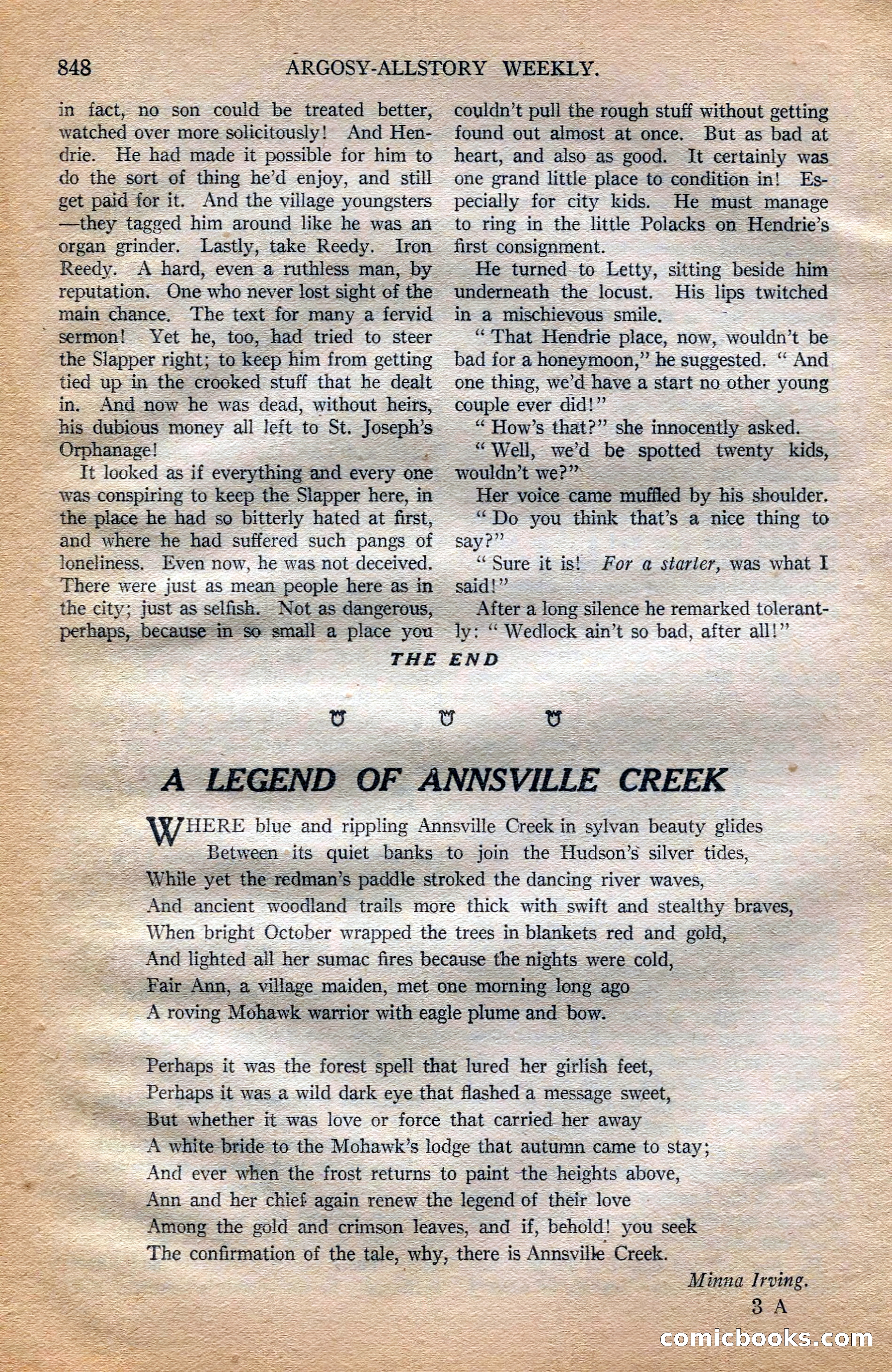 Argosy All-Story Weekly, October 6, 1923 — page 66 of 196