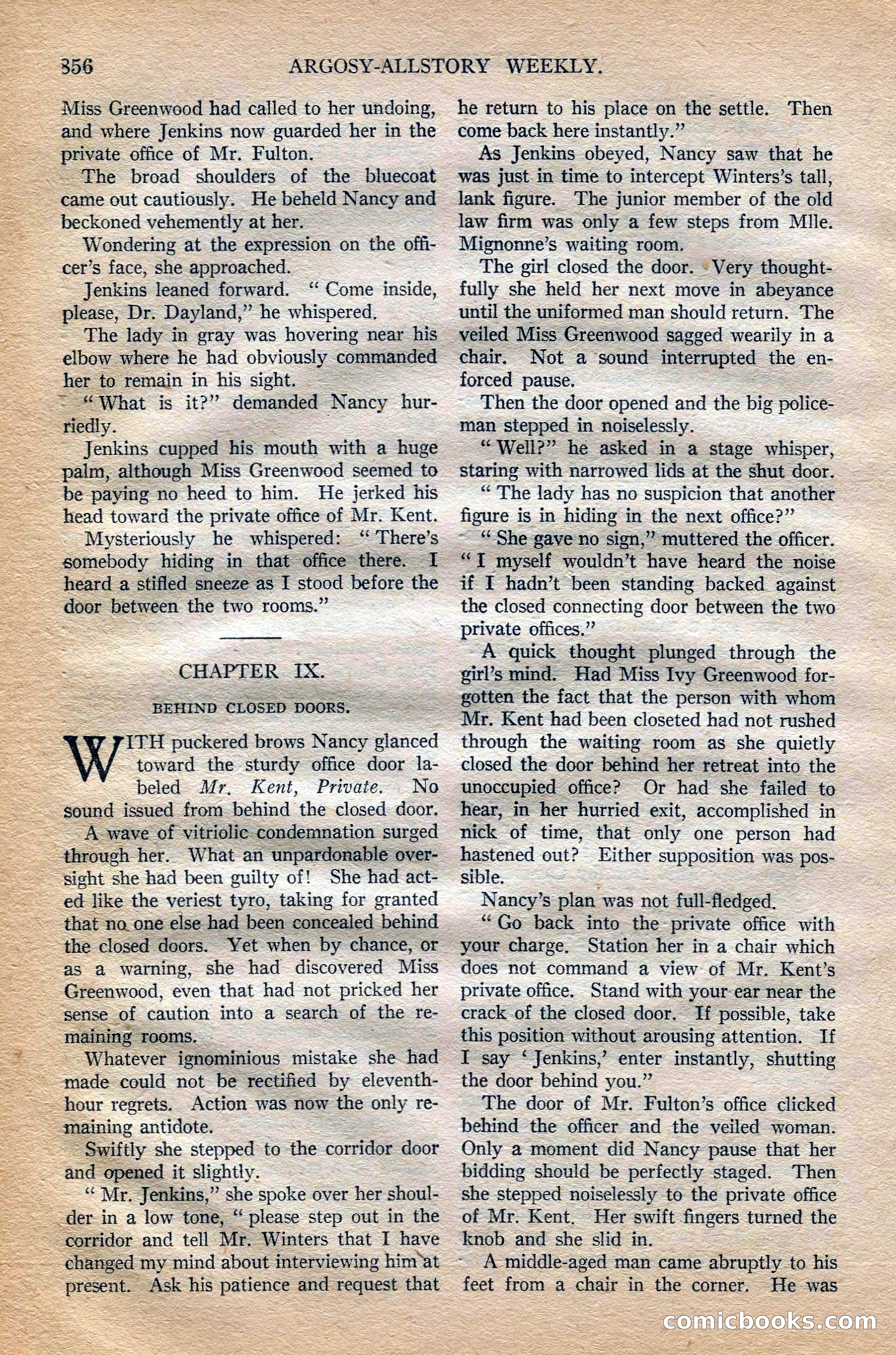 Argosy All-Story Weekly, October 6, 1923 — page 74 of 196