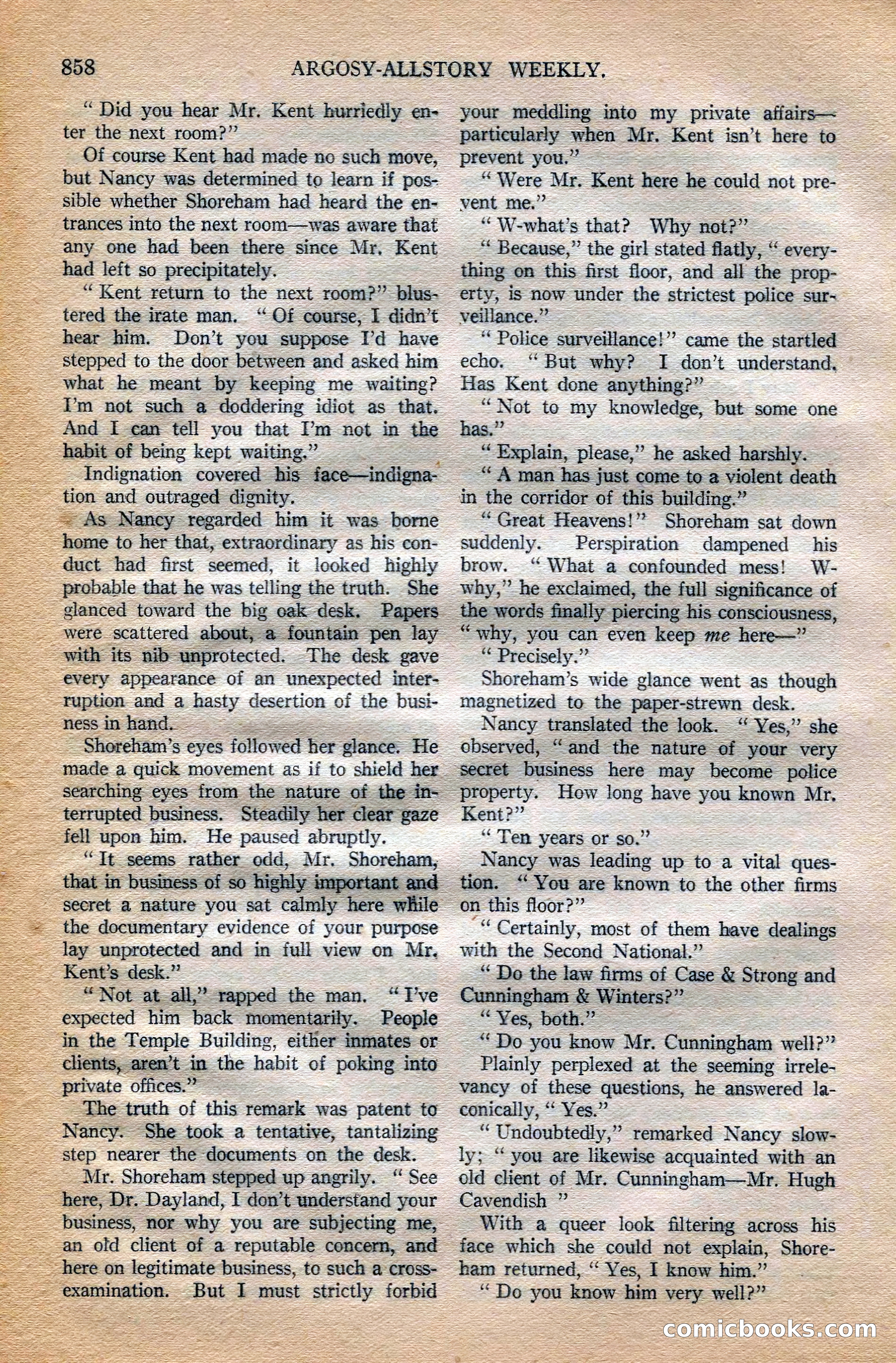 Argosy All-Story Weekly, October 6, 1923 — page 76 of 196
