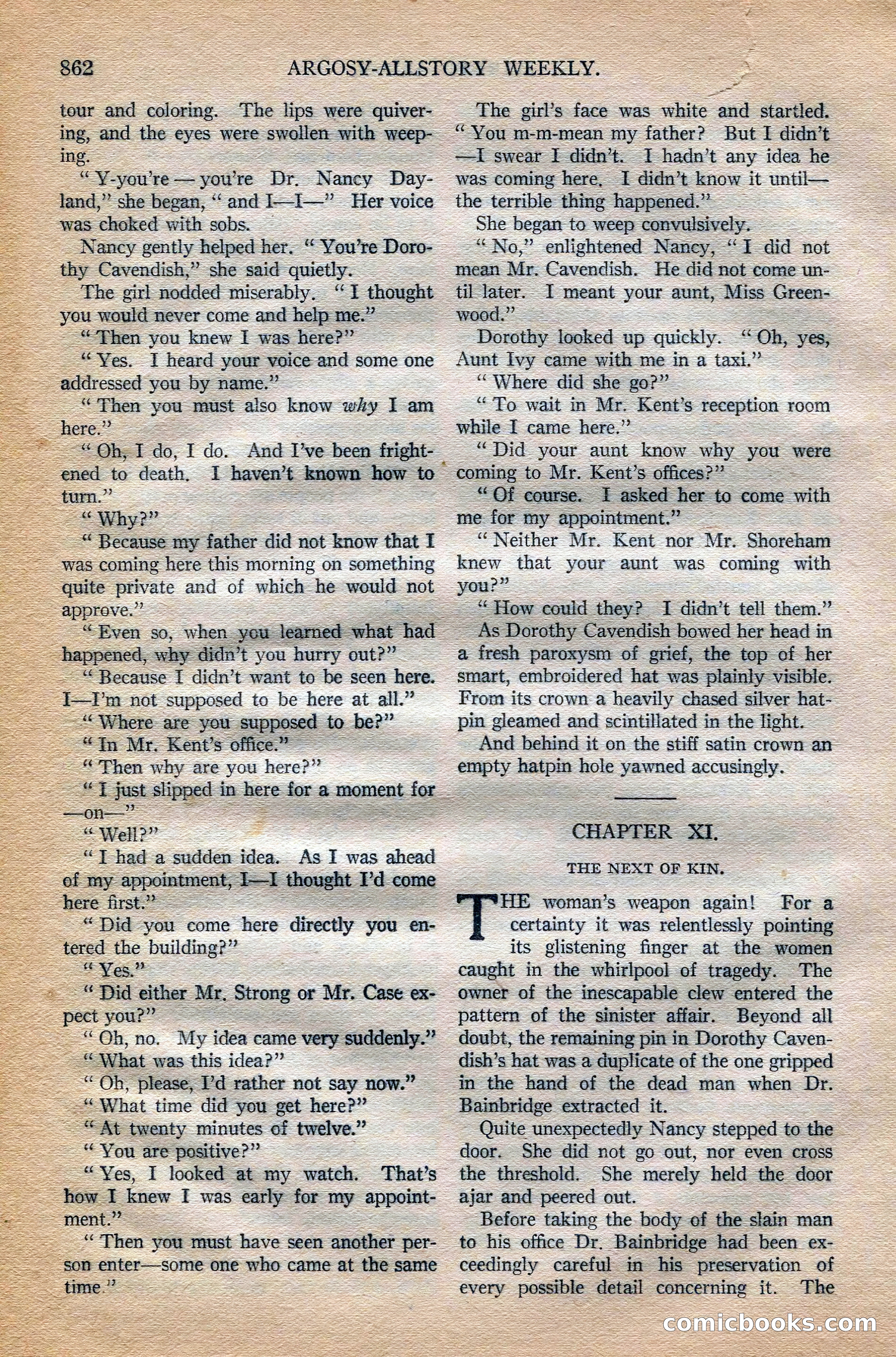 Argosy All-Story Weekly, October 6, 1923 — page 80 of 196
