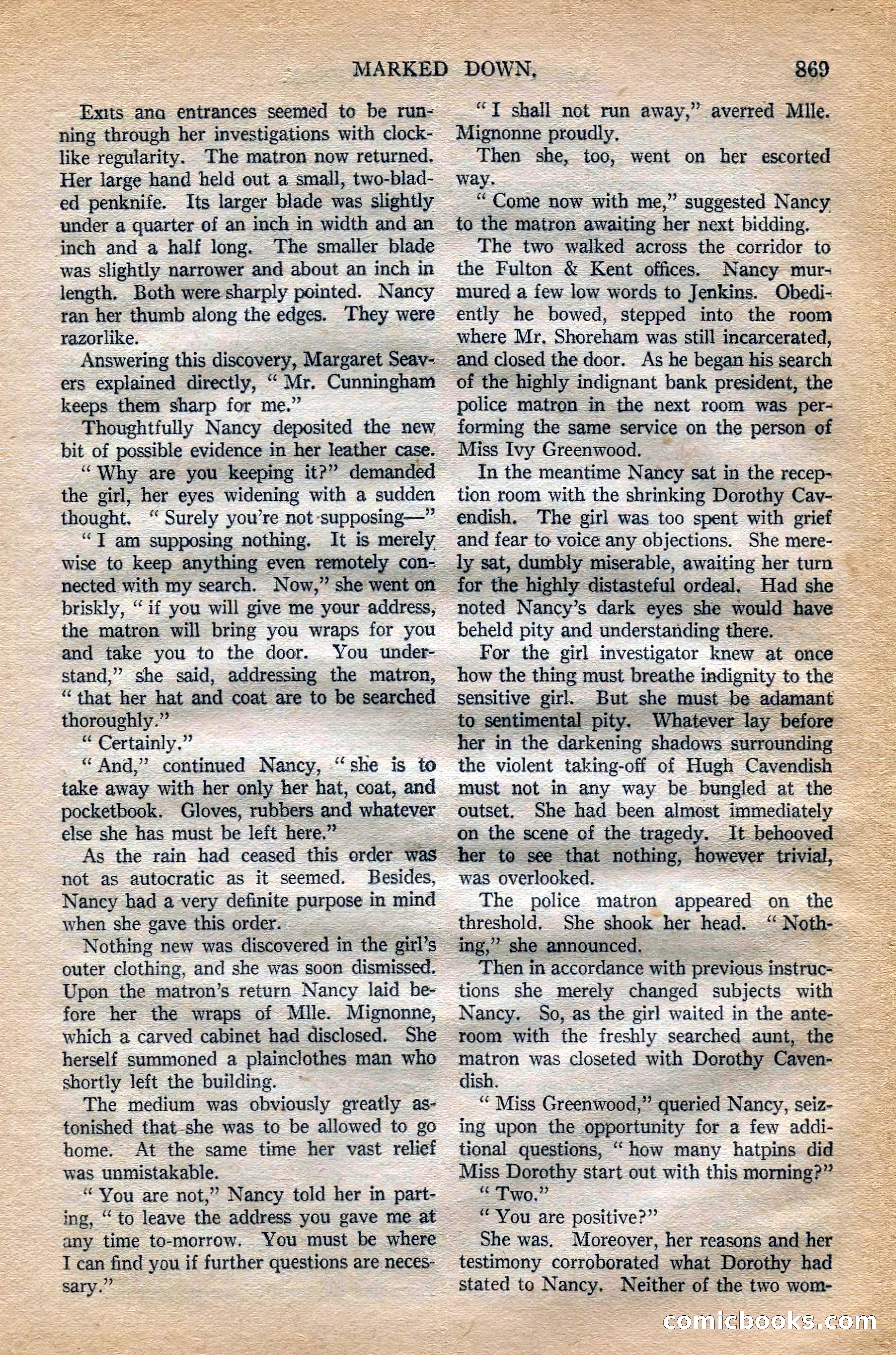 Argosy All-Story Weekly, October 6, 1923 — page 87 of 196