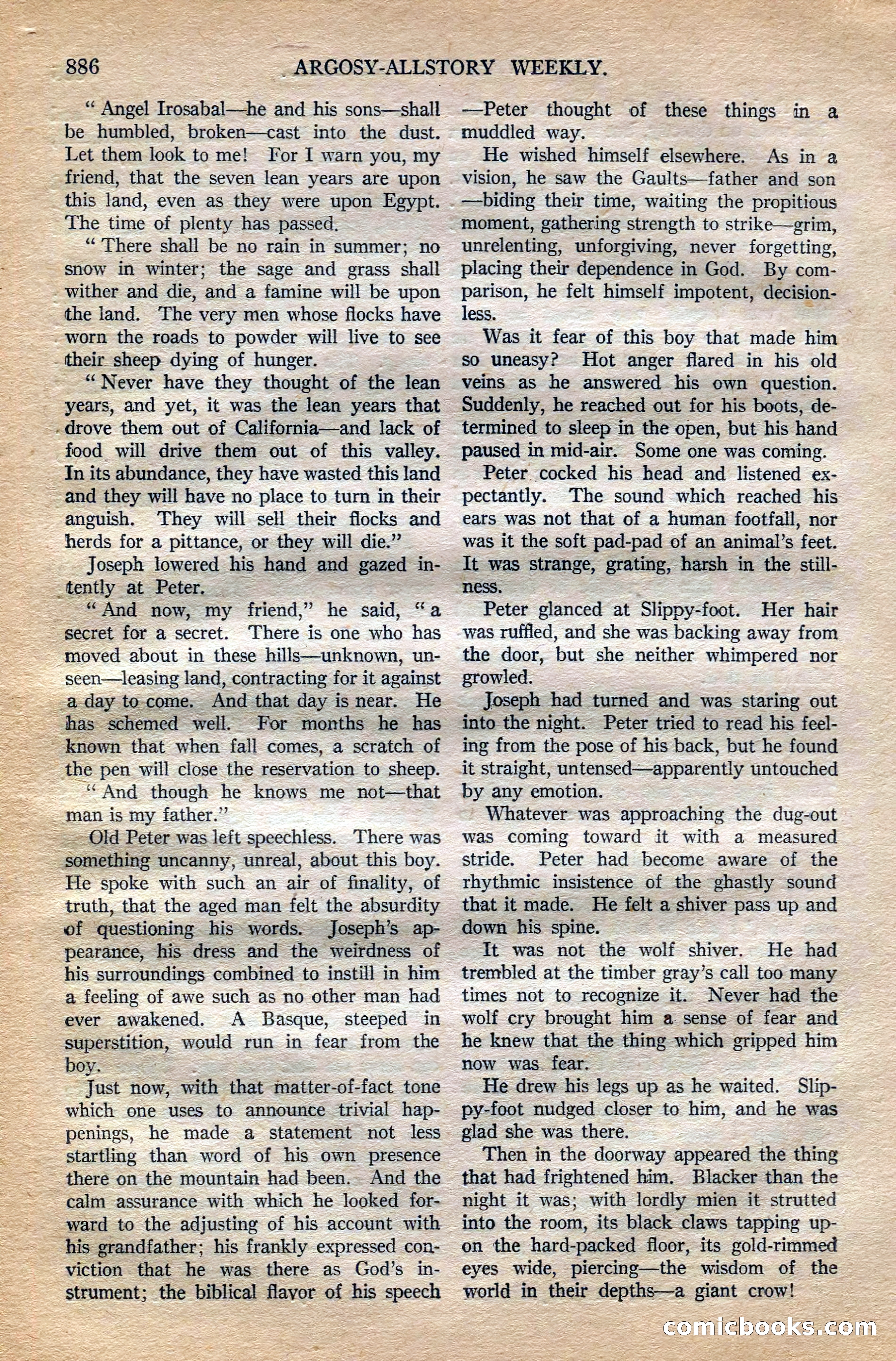 Argosy All-Story Weekly, October 6, 1923 — page 104 of 196