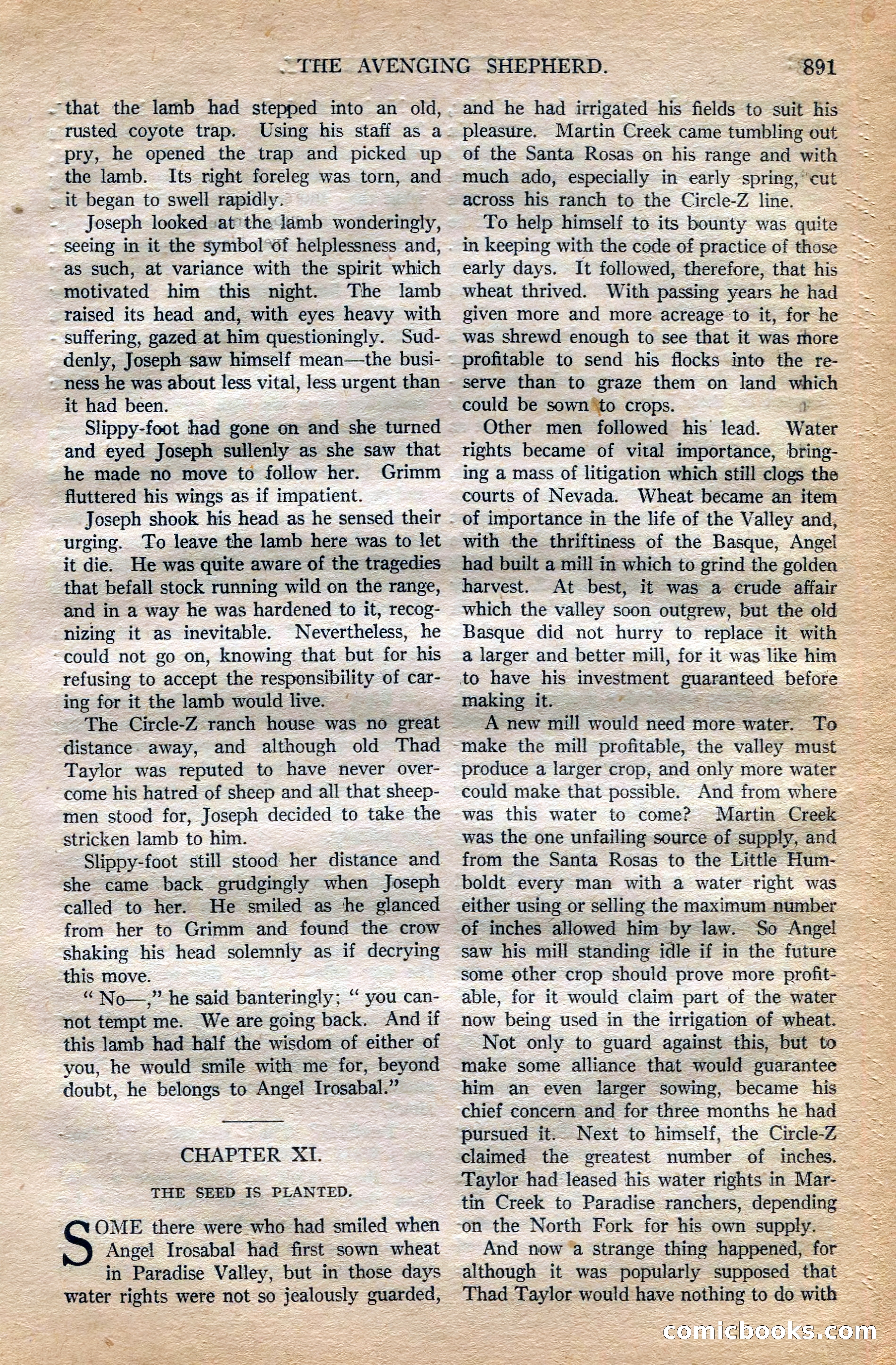 Argosy All-Story Weekly, October 6, 1923 — page 109 of 196