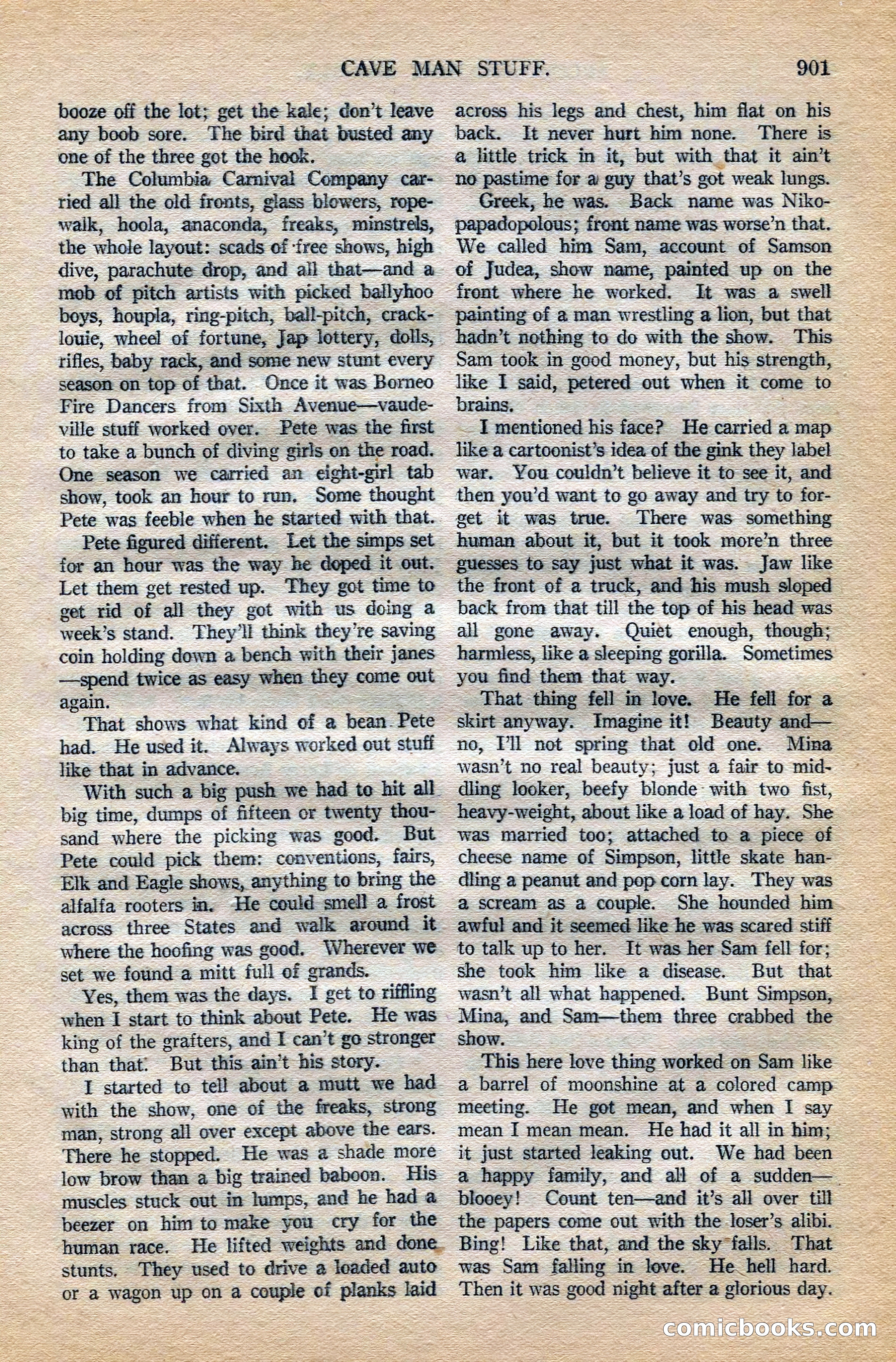 Argosy All-Story Weekly, October 6, 1923 — page 119 of 196